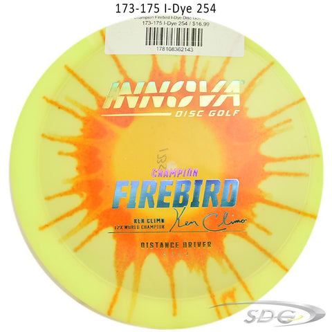 Innova Champion Firebird I-Dye Disc Golf Distance Driver