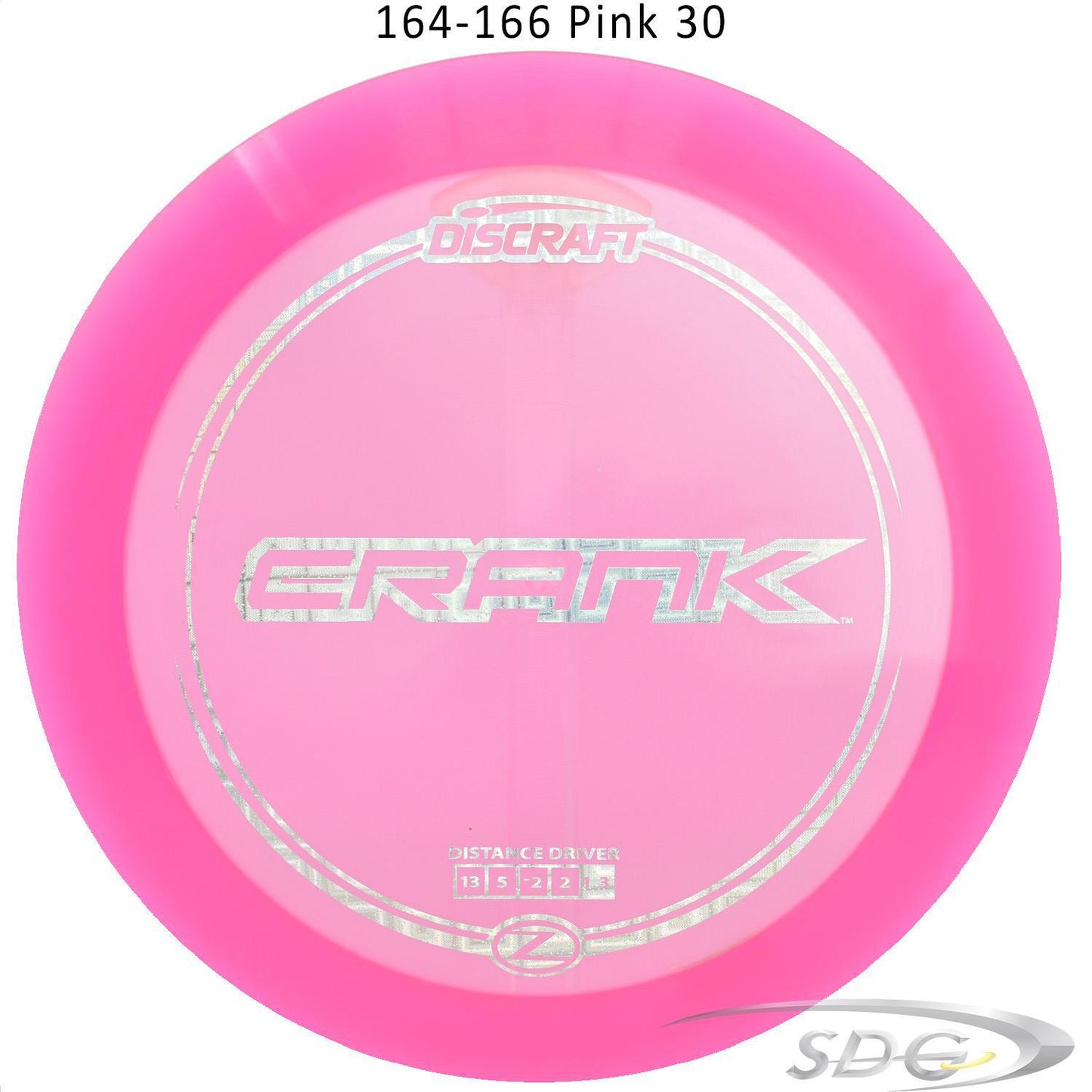discraft-z-line-crank-disc-golf-distance-driver 164-166 Pink 30