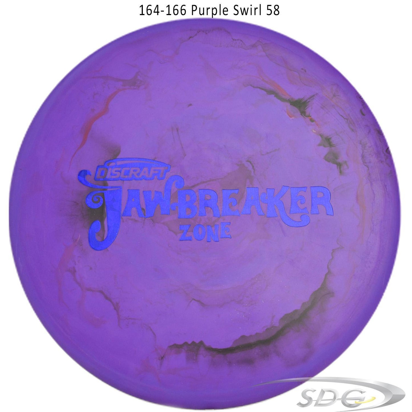 discraft-jawbreaker-zone-disc-golf-putter 164-166 Purple Swirl 58