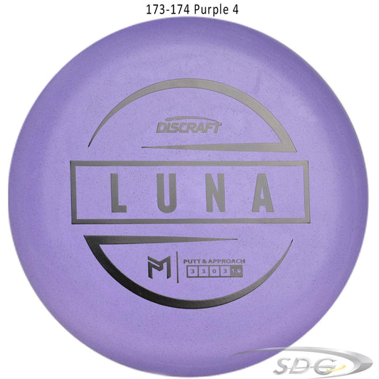 discraft-jawbreaker-rubber-blend-luna-paul-mcbeth-signature-disc-golf-putter 173-174 Purple 4