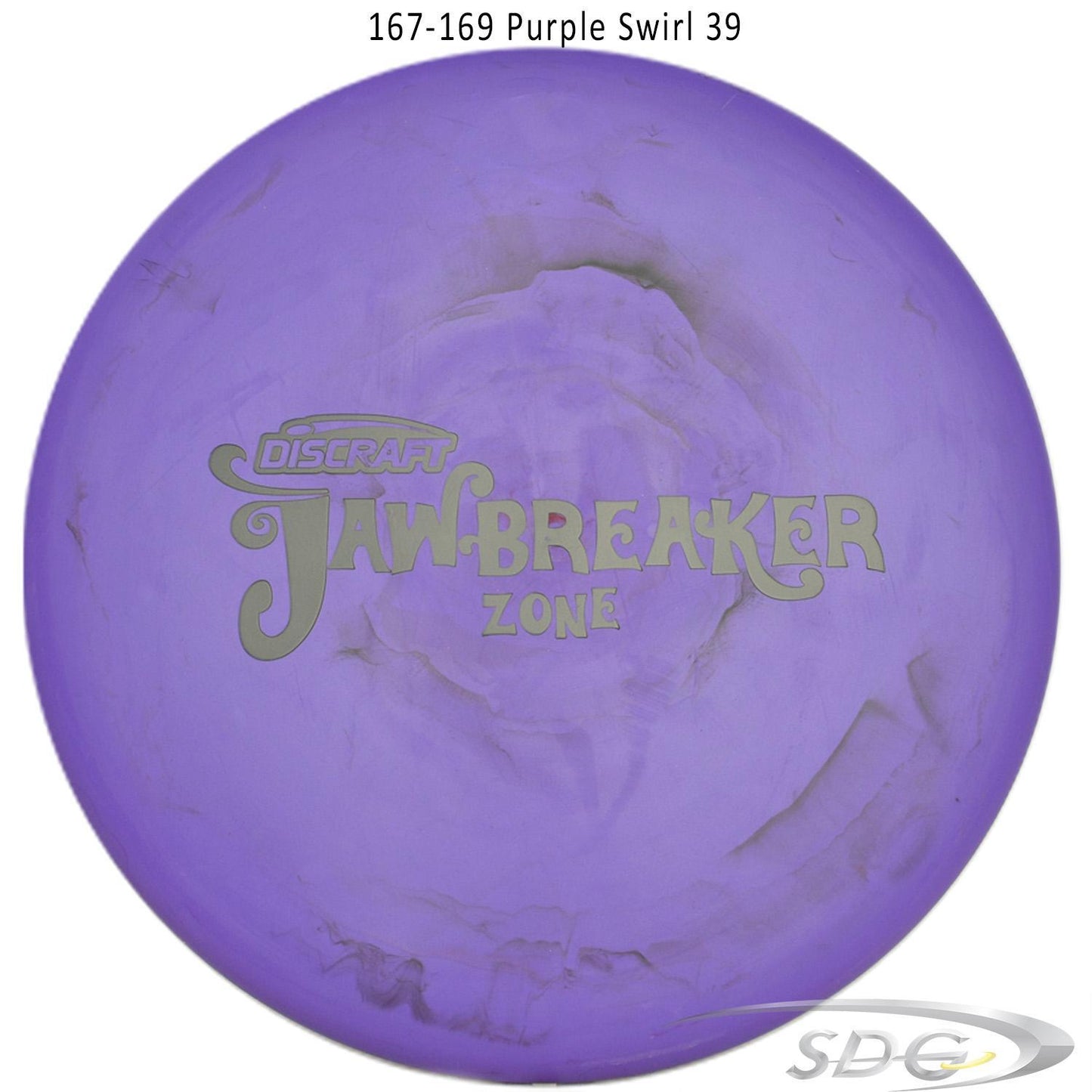 discraft-jawbreaker-zone-disc-golf-putter 167-169 Purple Swirl 39
