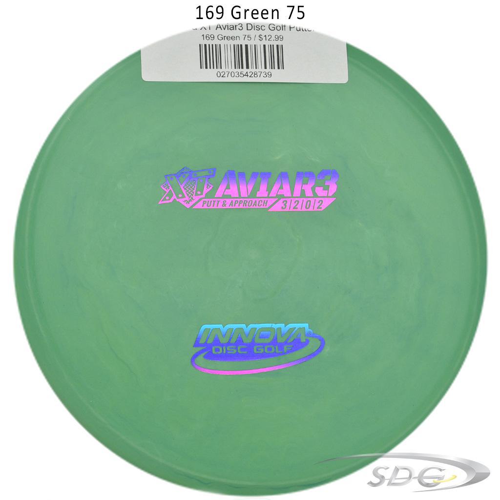 innova-xt-aviar3-disc-golf-putter 169 Green 75 