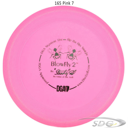 dga-signature-line-blowfly-2-disc-golf-putter 165 Pink 7 