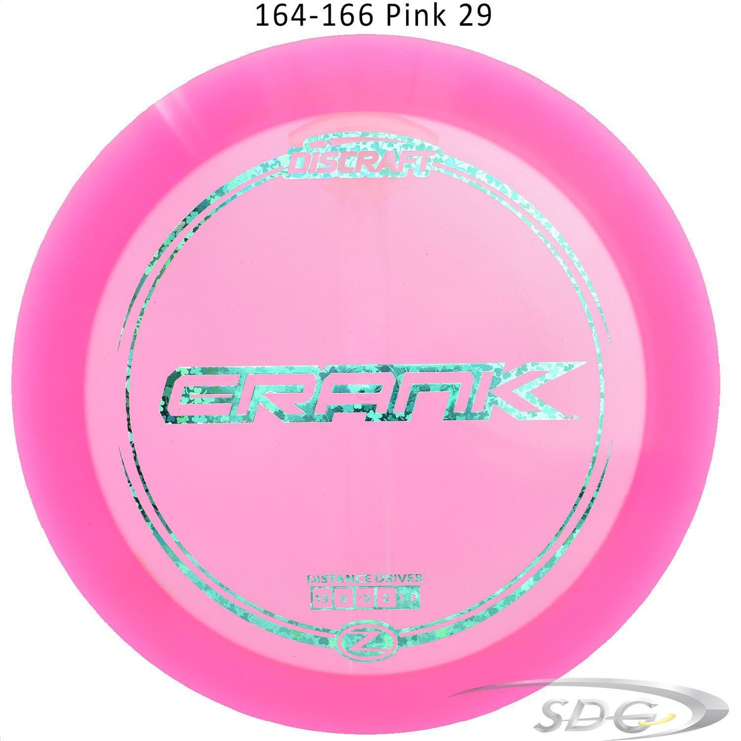 discraft-z-line-crank-disc-golf-distance-driver 164-166 Pink 29