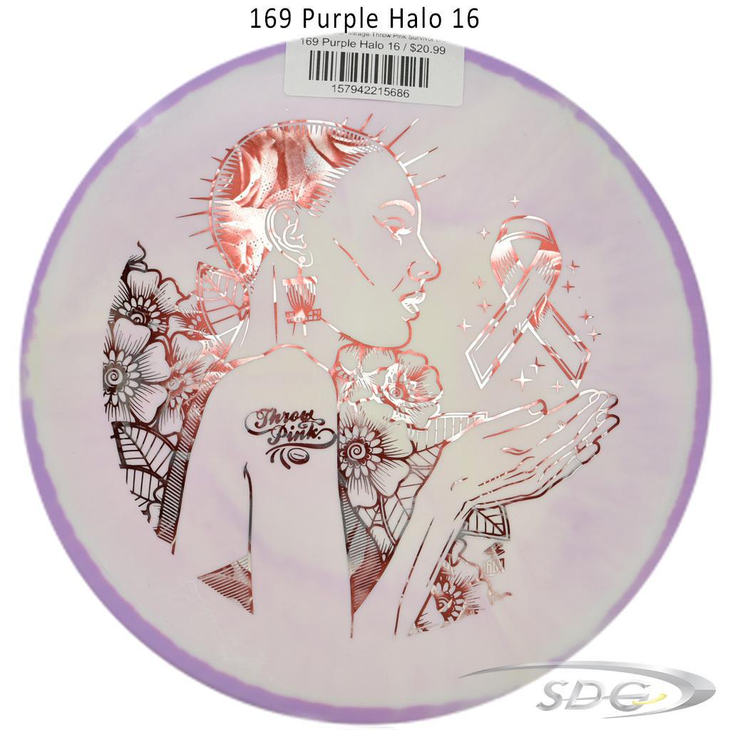 innova-halo-star-mirage-throw-pink-survivor-disc-golf-putter 169 Purple Halo 16 