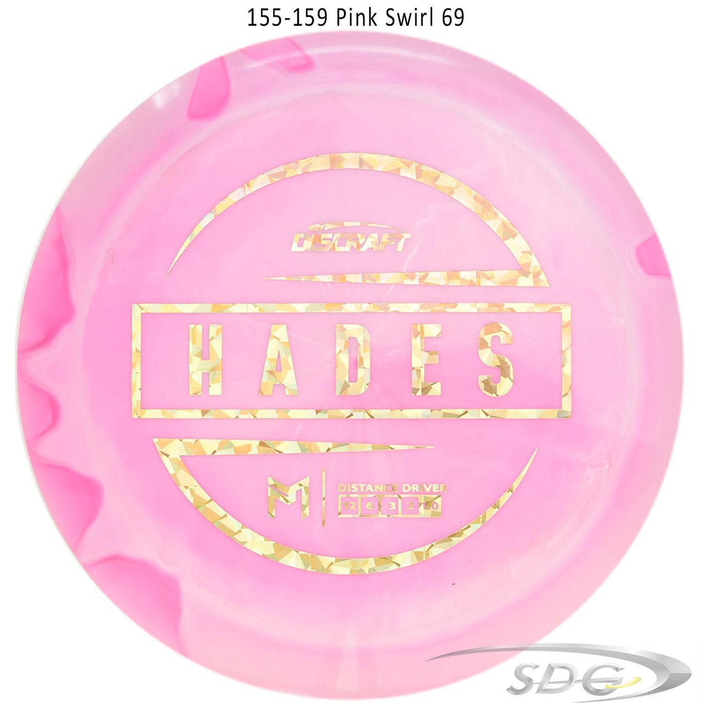 discraft-esp-hades-paul-mcbeth-signature-series-disc-golf-distance-driver-159-150-weights 155-159 Pink Swirl 69 
