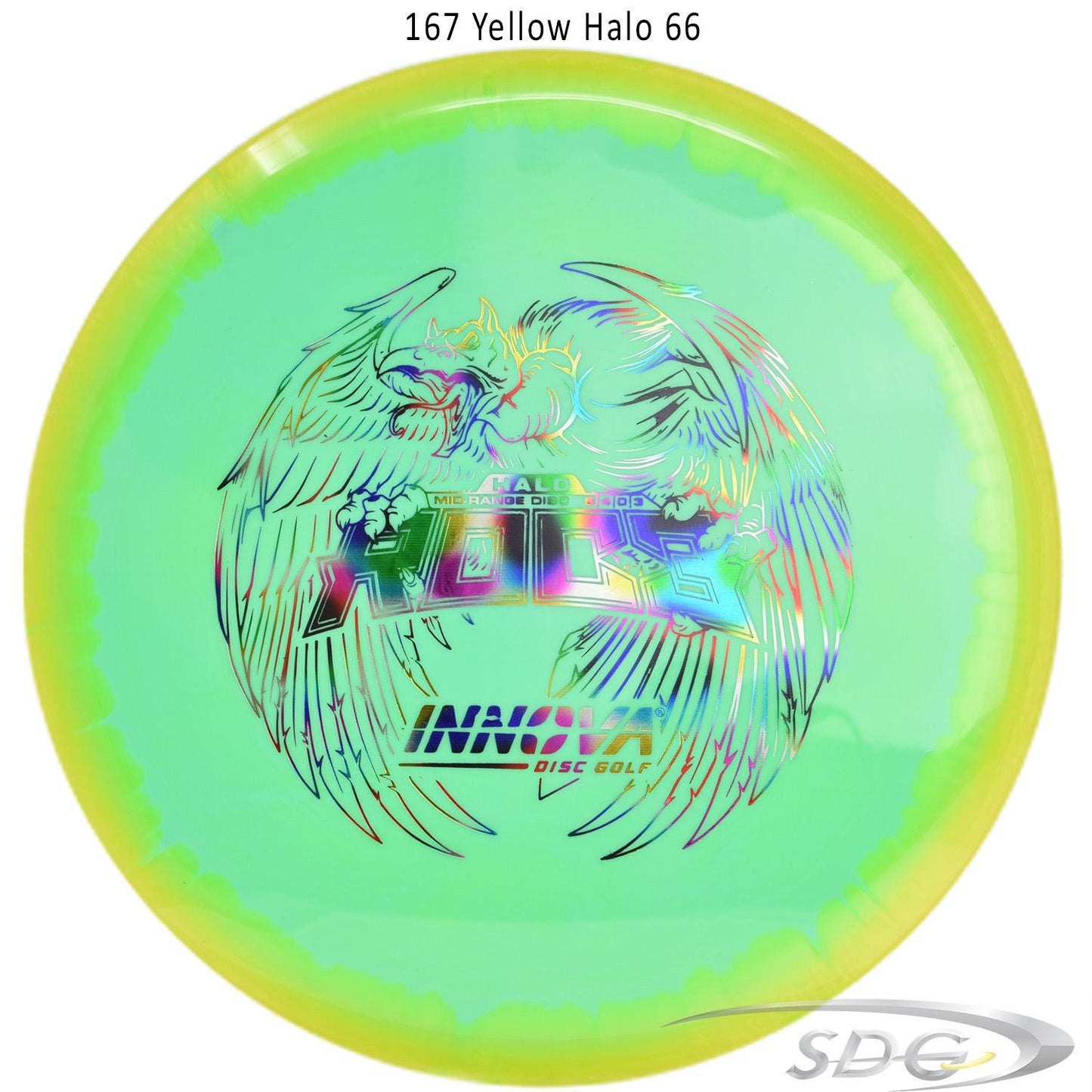innova-halo-star-roc3-disc-golf-mid-range 167 Yellow Halo 66 
