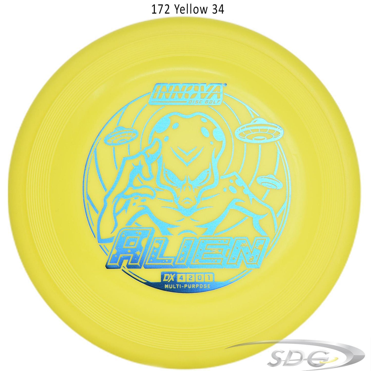 innova-dx-alien-disc-golf-mid-range 172 Yellow 34 