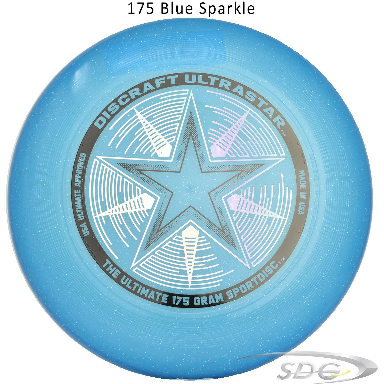 discraft-ultra-star-sportsdisc-disc-golf 175 Blue Sparkle