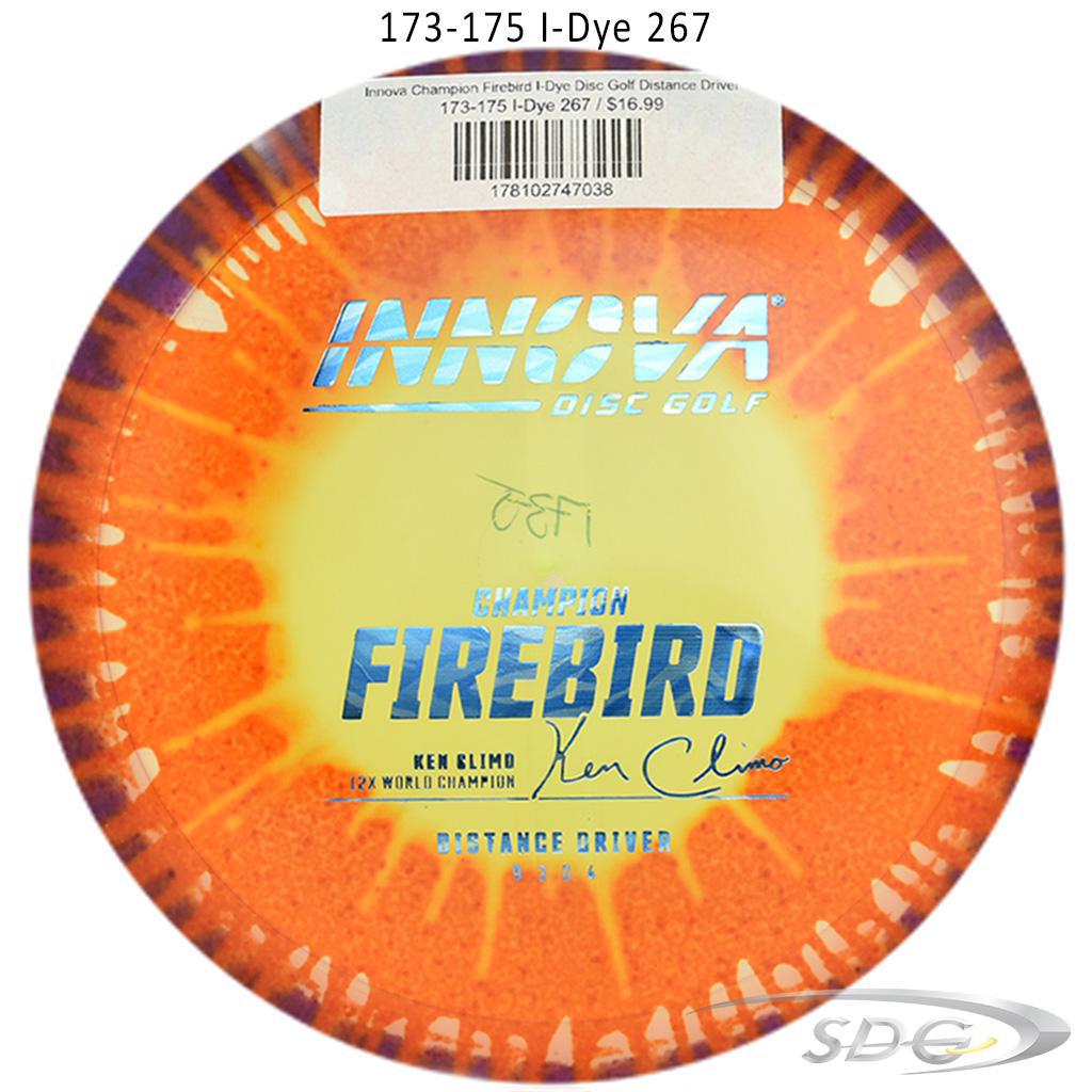 innova-champion-firebird-i-dye-disc-golf-distance-driver 173-175 I-Dye 267 
