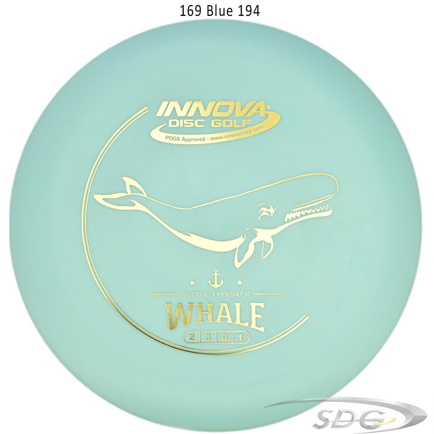 innova-dx-whale-disc-golf-putter 169 Blue 194 