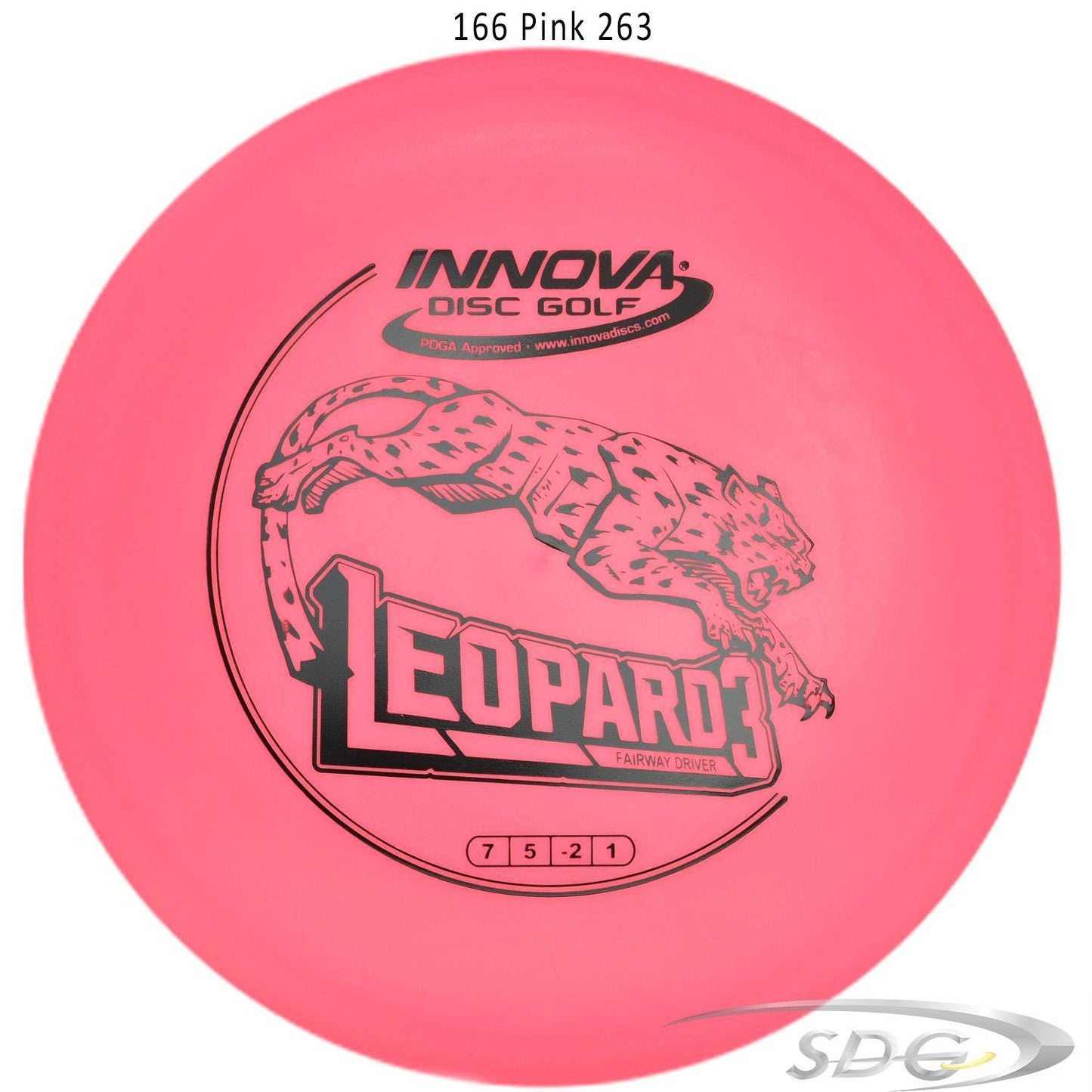 innova-dx-leopard3-disc-golf-fairway-driver 166 Pink 263 