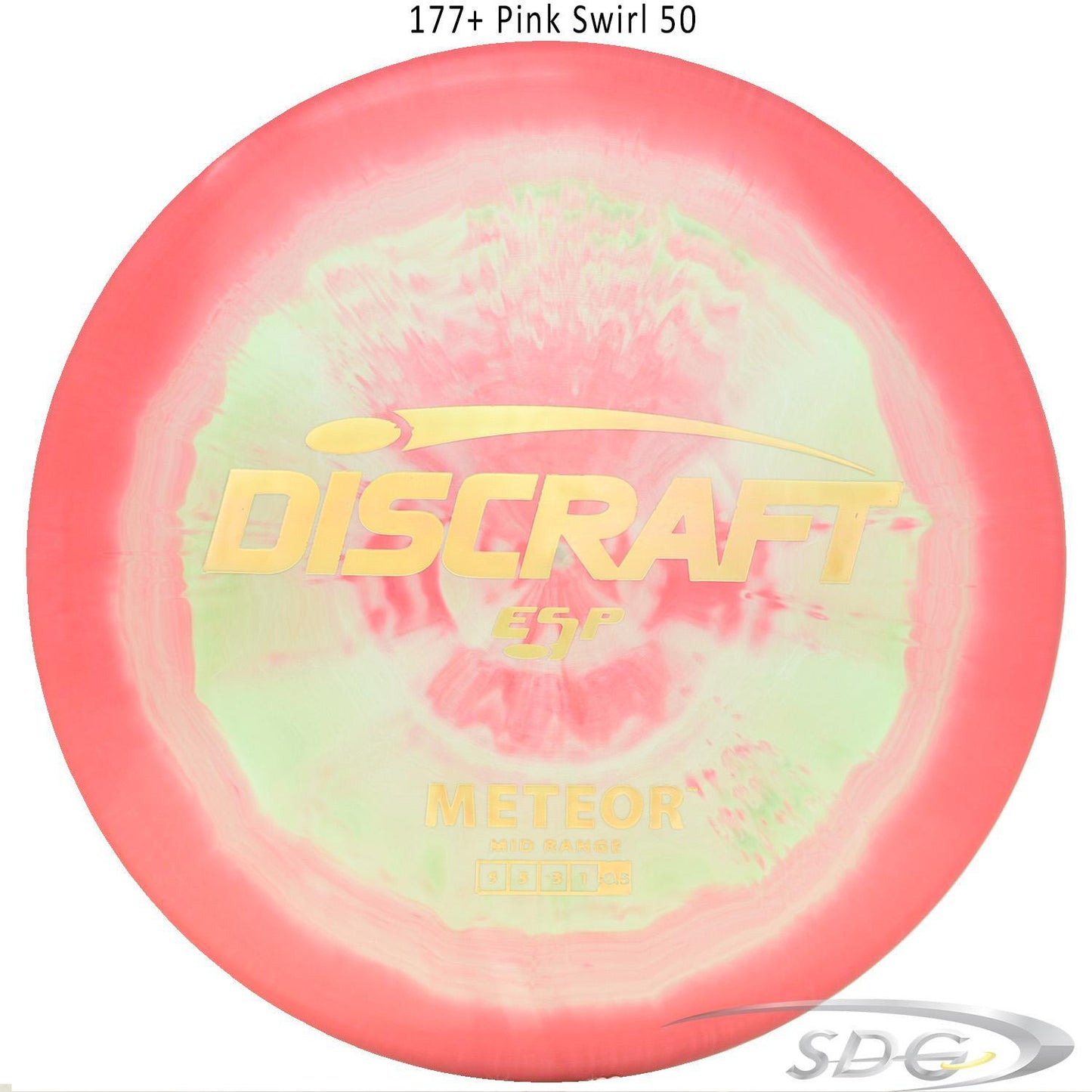 discraft-esp-meteor-disc-golf-mid-range 177+ Pink Swirl 50 