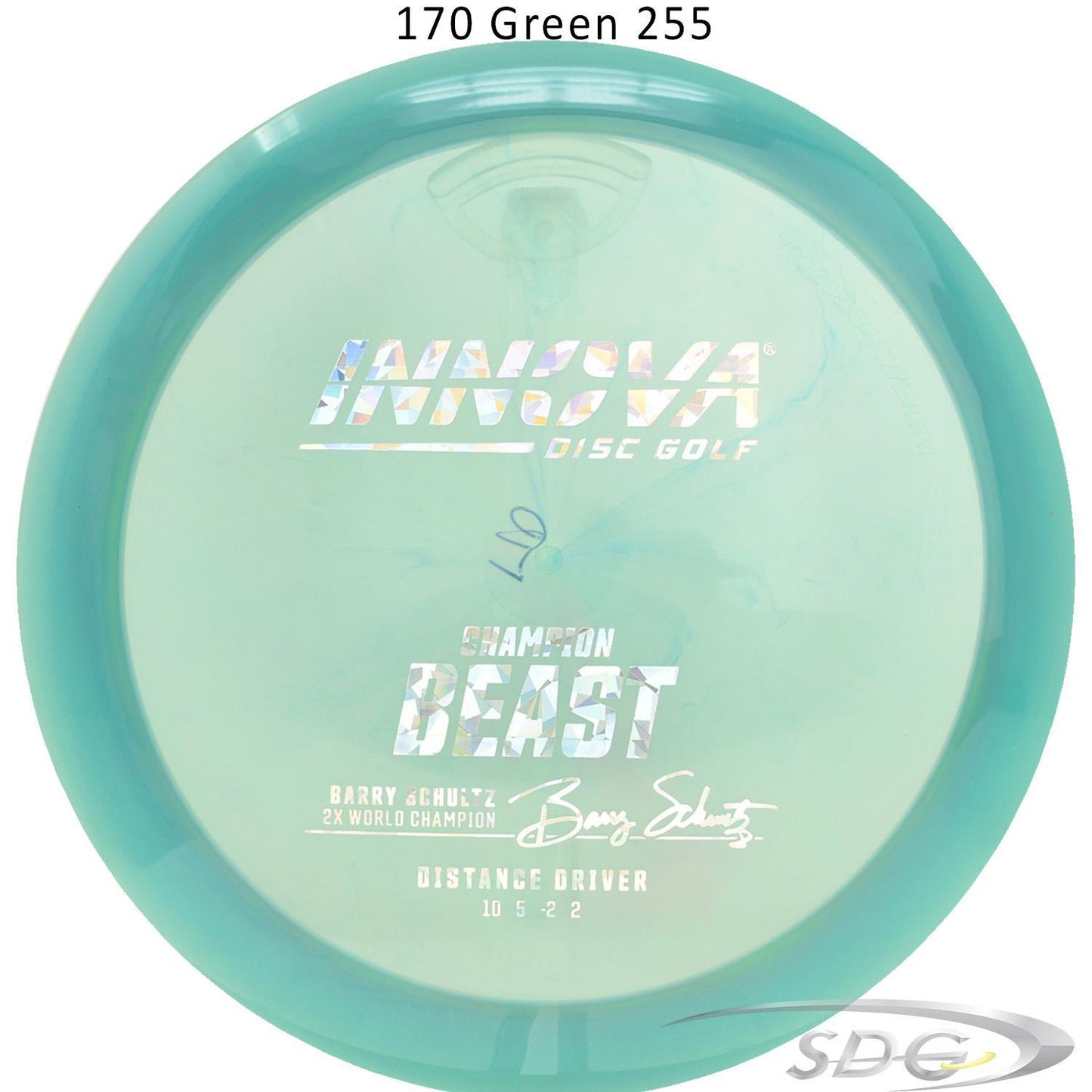innova-champion-beast-disc-golf-distance-driver 170 Green 255