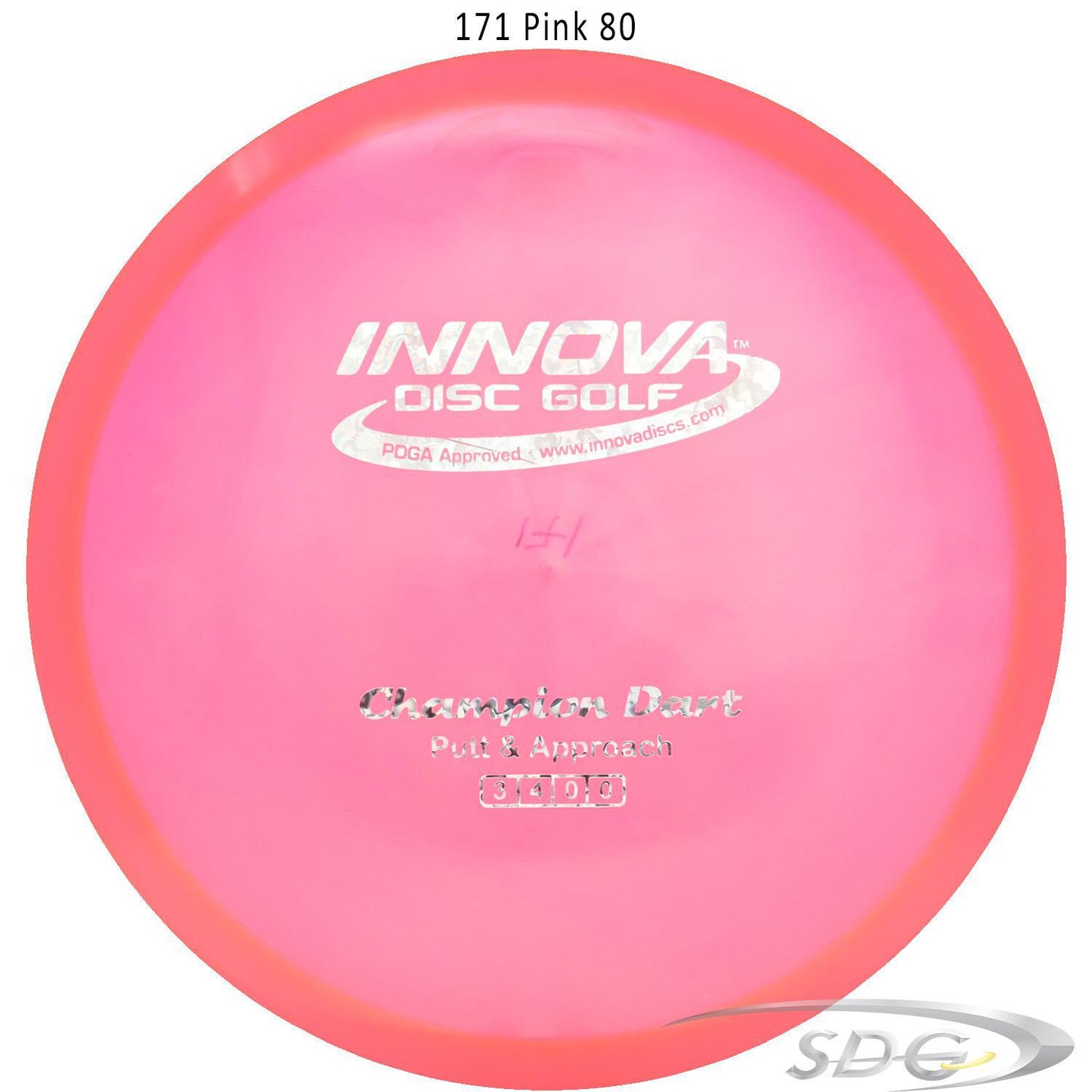 innova-champion-dart-disc-golf-putter 171 Pink 80 