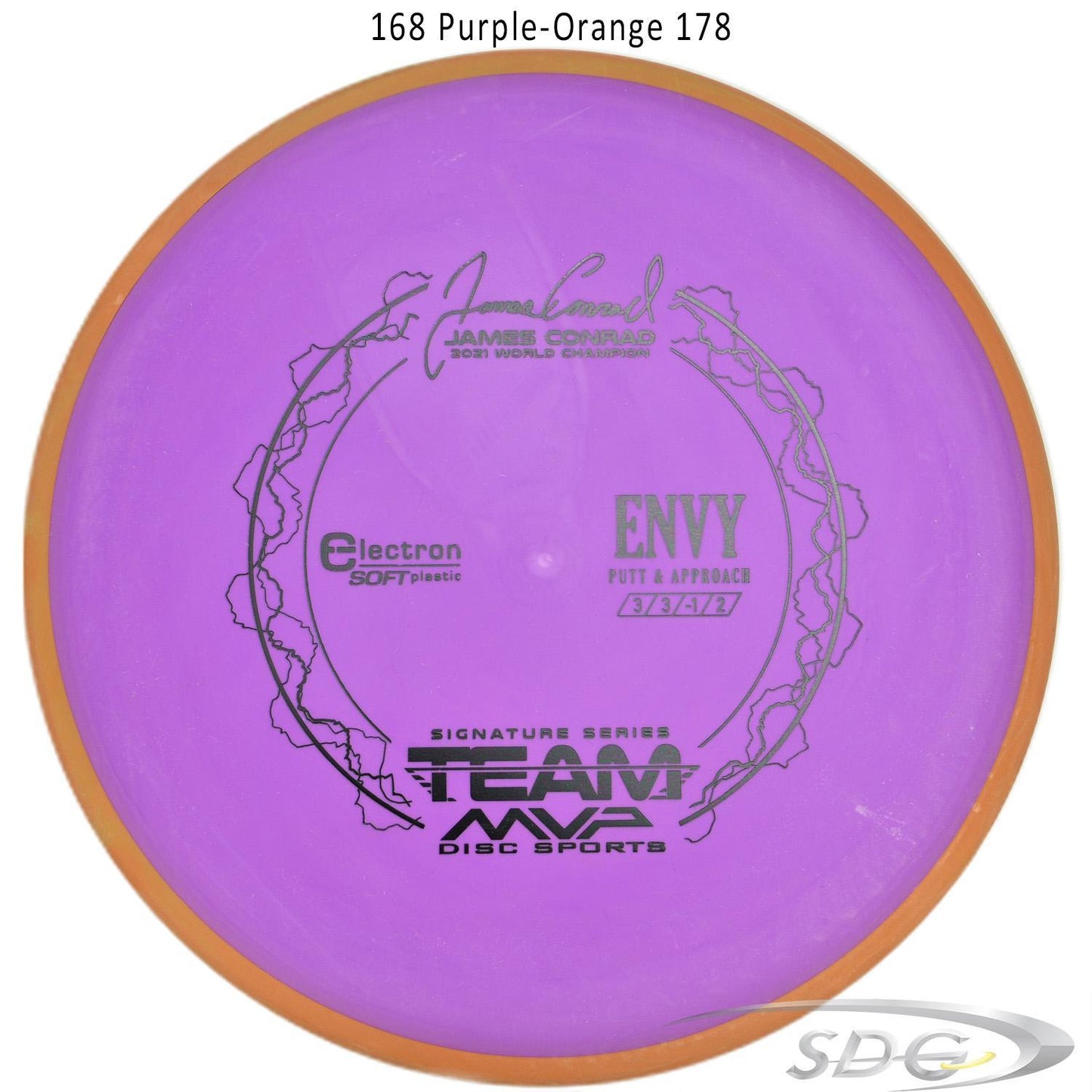 axiom-electron-envy-soft-james-conrad-signature-series-disc-golf-putter 168 Purple-Orange 178 