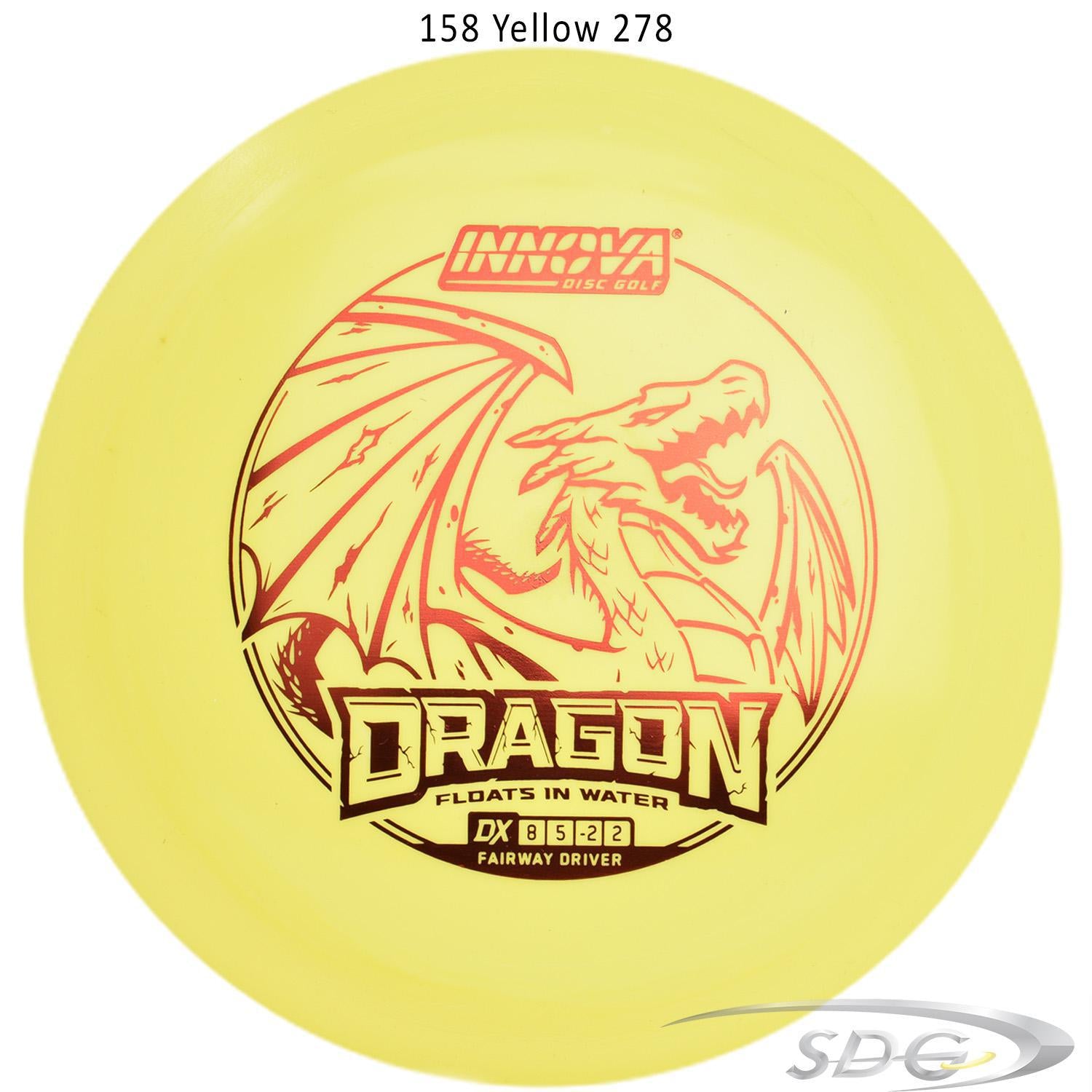 innova-dx-dragon-disc-golf-distance-driver 158 Yellow 278 
