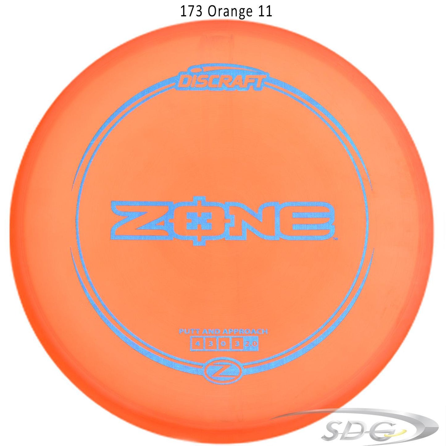 discraft-z-line-zone-disc-golf-putter-176-173-weights 173 Orange 14 