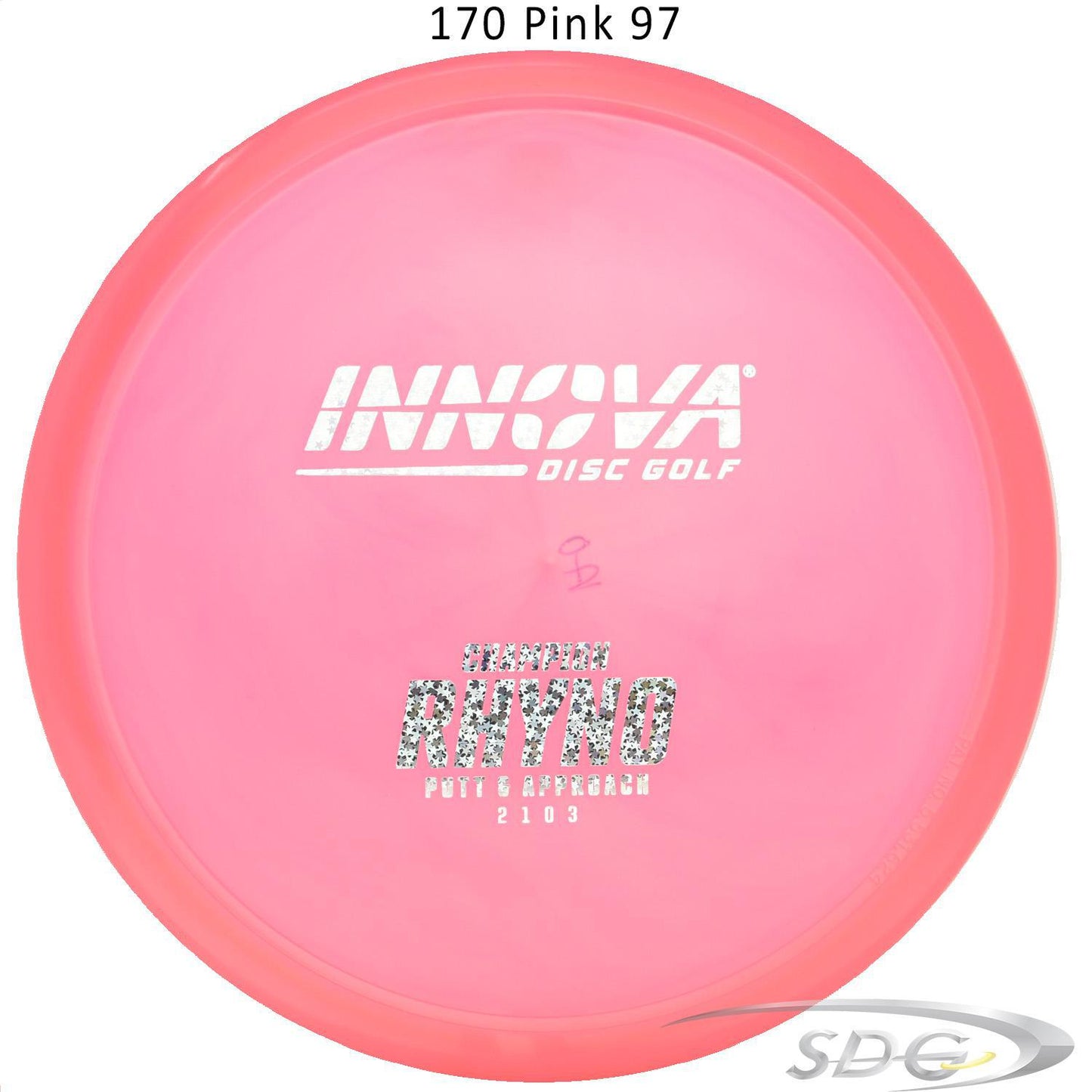 innova-champion-rhyno-disc-golf-putter 170 Pink 97 