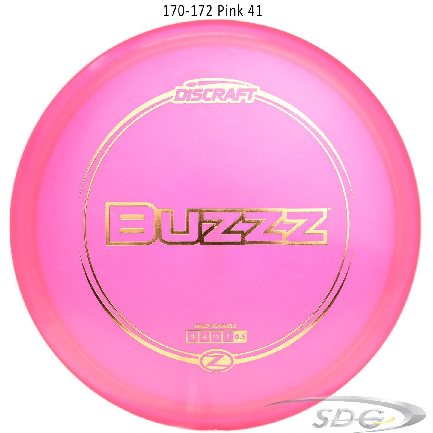 discraft-z-line-buzzz-disc-golf-mid-range-172-170-weights 170-172 Pink 41 