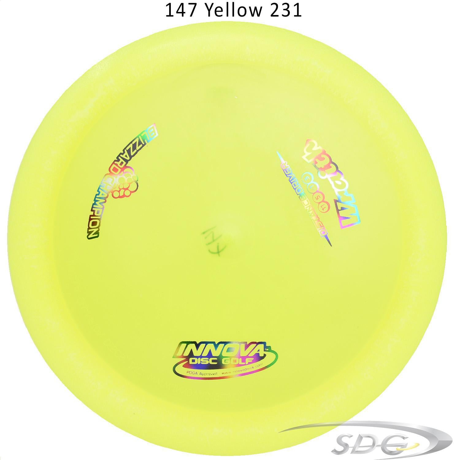 innova-blizzard-champion-wraith-disc-golf-distance-driver 147 Yellow 231