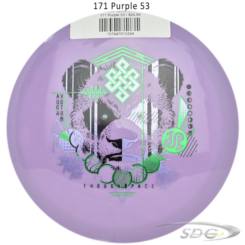 tsa-aura-votum-james-proctor-signature-series-disc-golf-fairway-driver 171 Purple 53 
