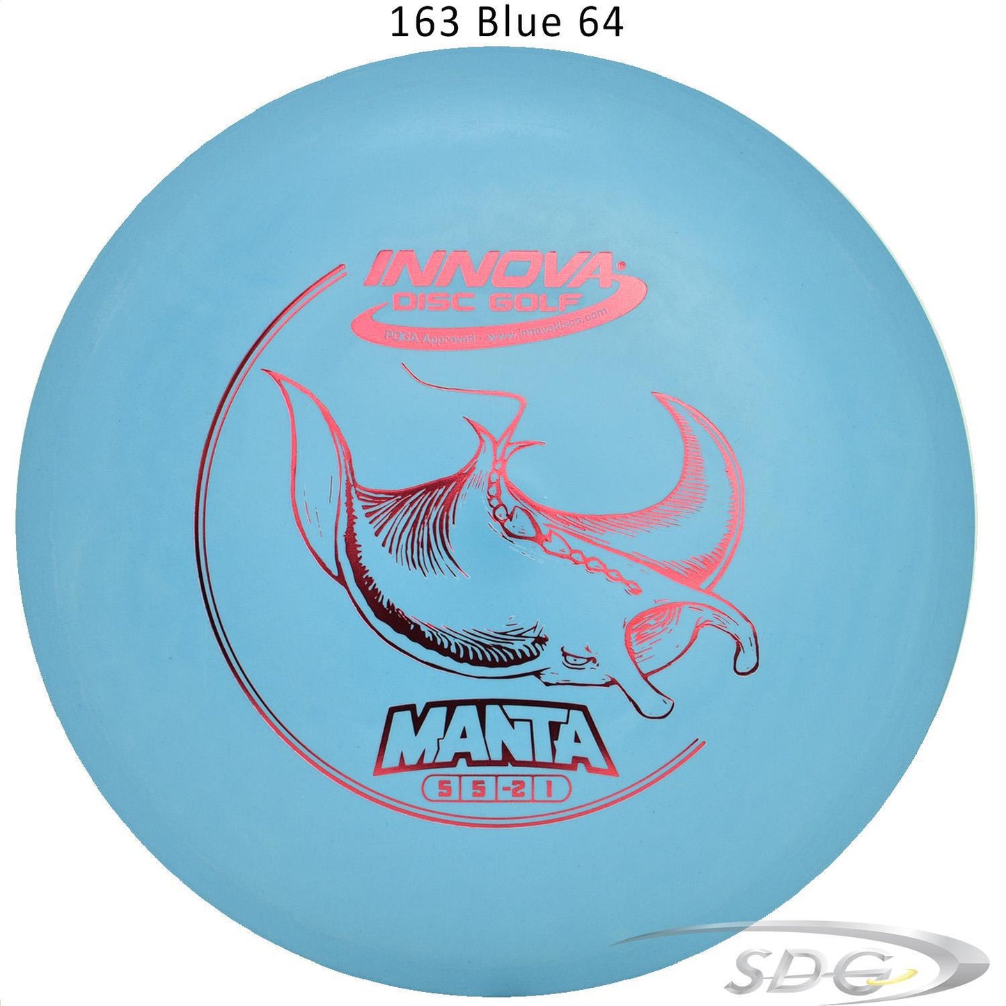 innova-dx-manta-disc-golf-mid-mange 163 Blue 64 