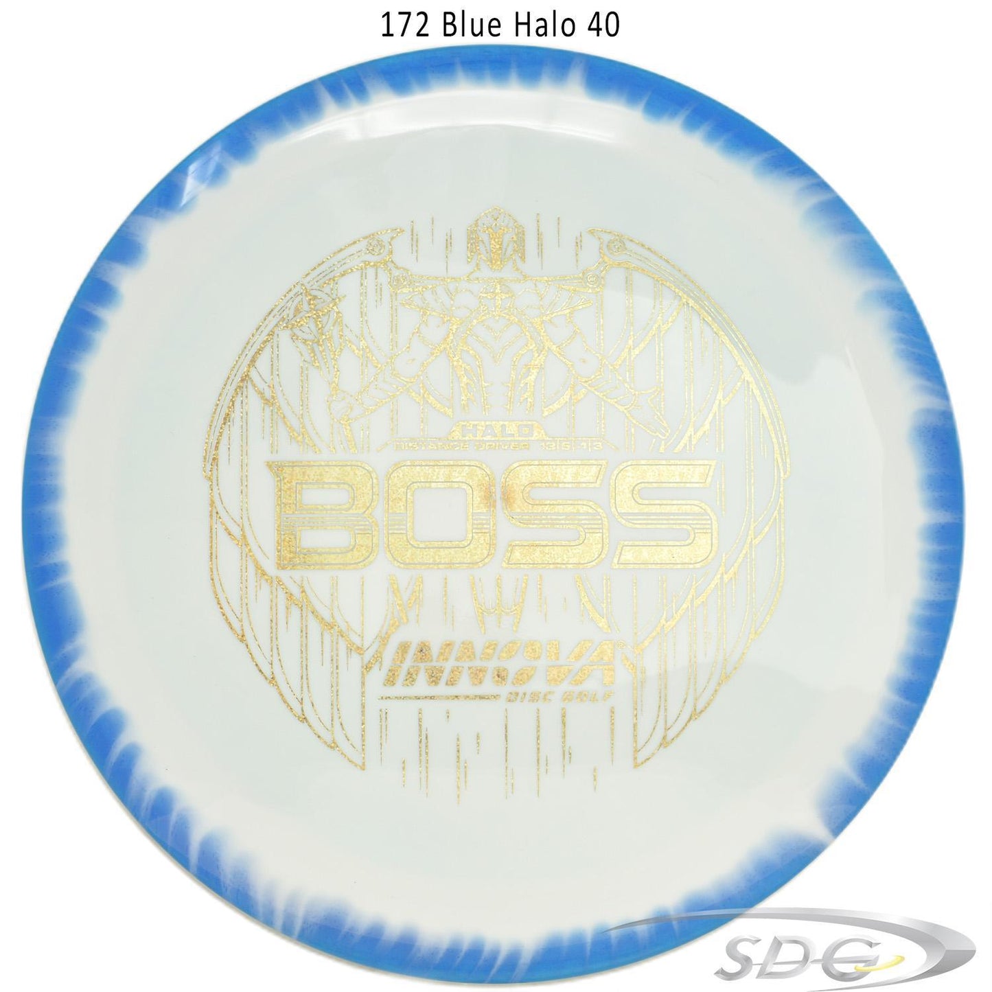 innova-halo-star-boss-disc-golf-distance-driver 172 Blue Halo 40 