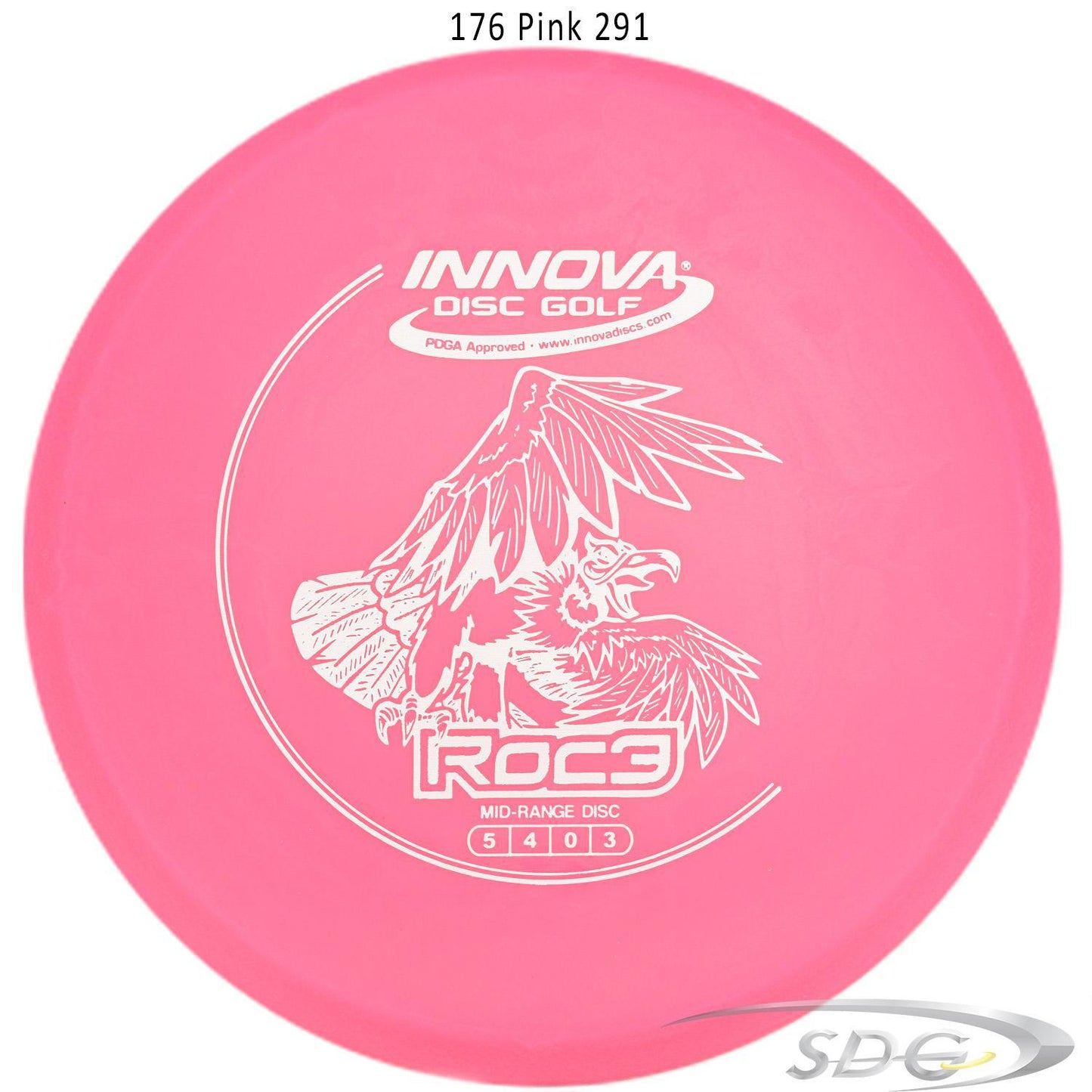 innova-dx-roc3-disc-golf-mid-range 176 Pink 291 