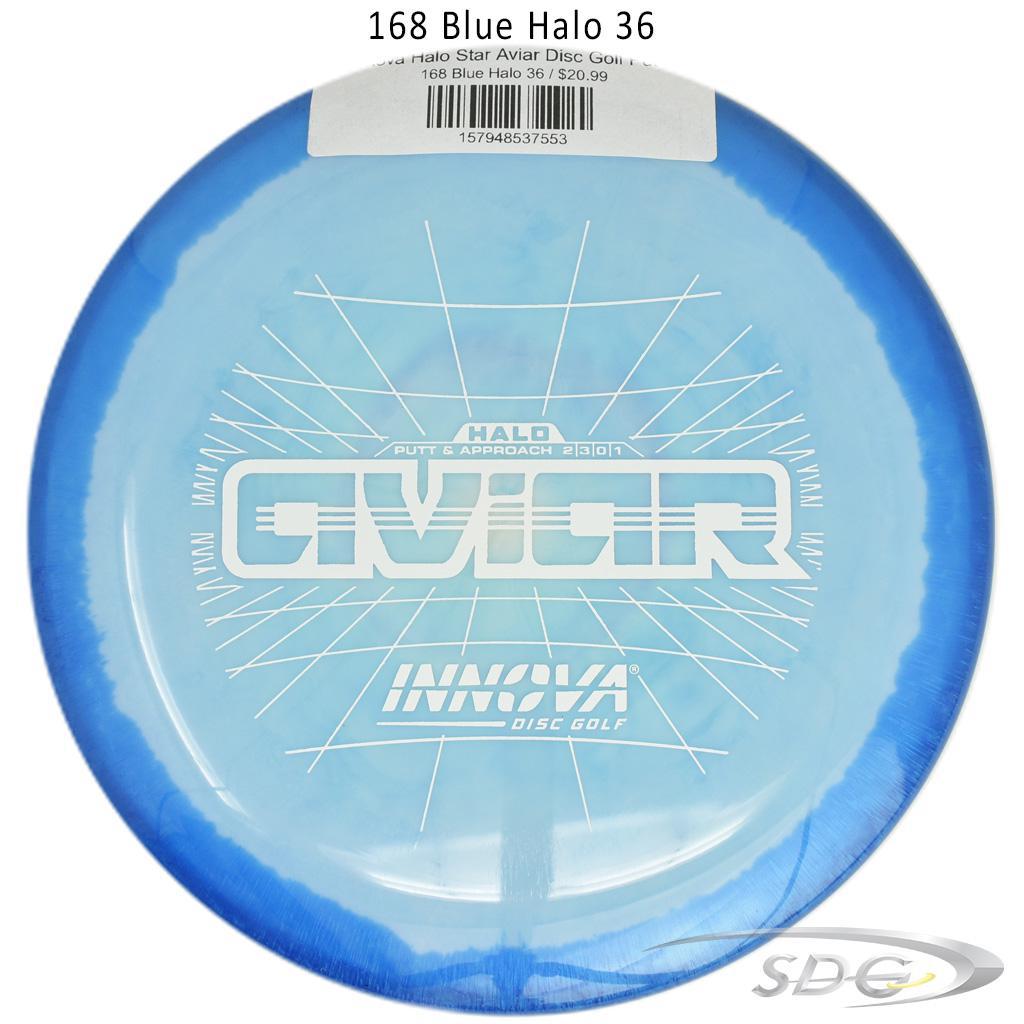 innova-halo-star-aviar-disc-golf-putter 168 Blue Halo 36 