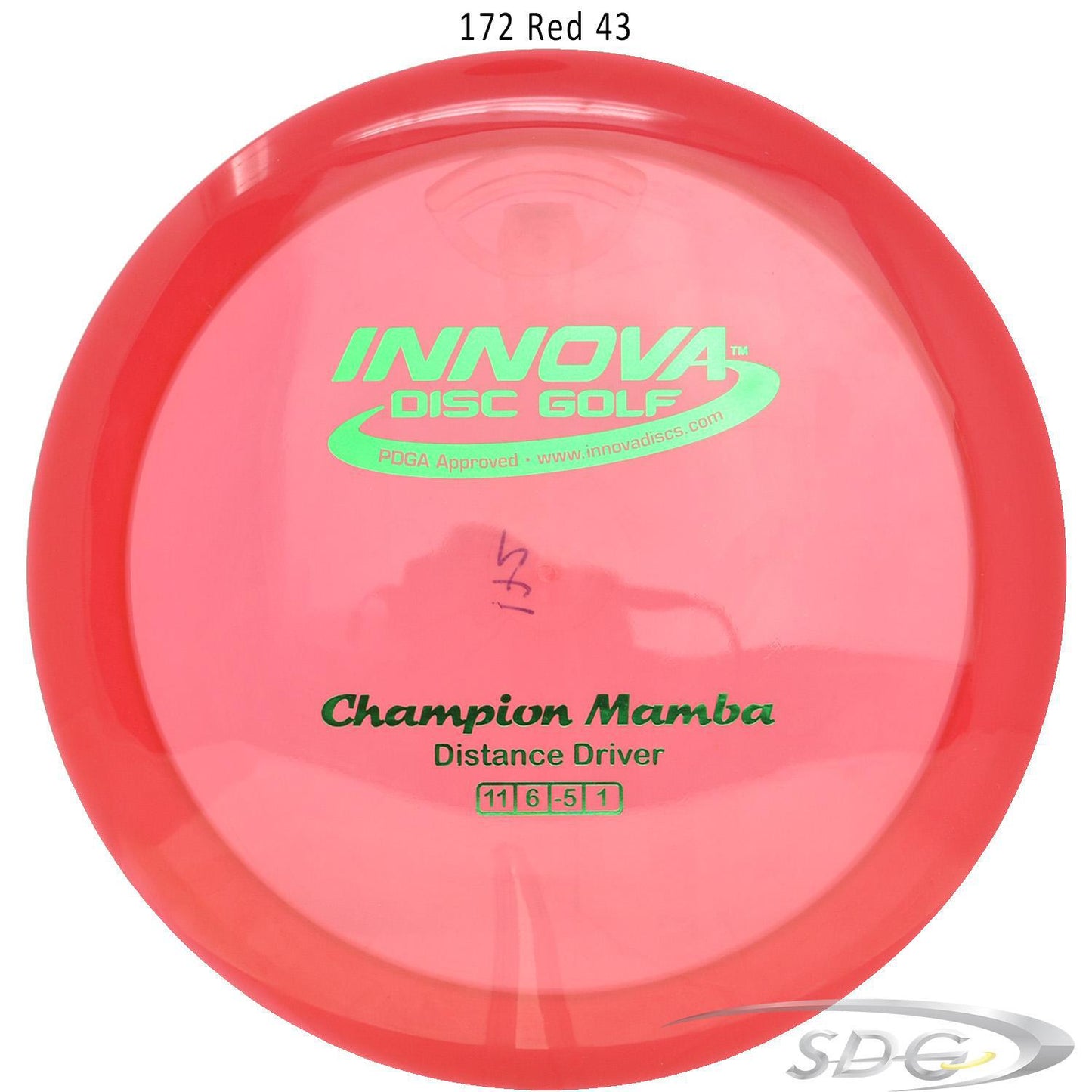 innova-champion-mamba-disc-golf-distance-driver 172 Red 43 
