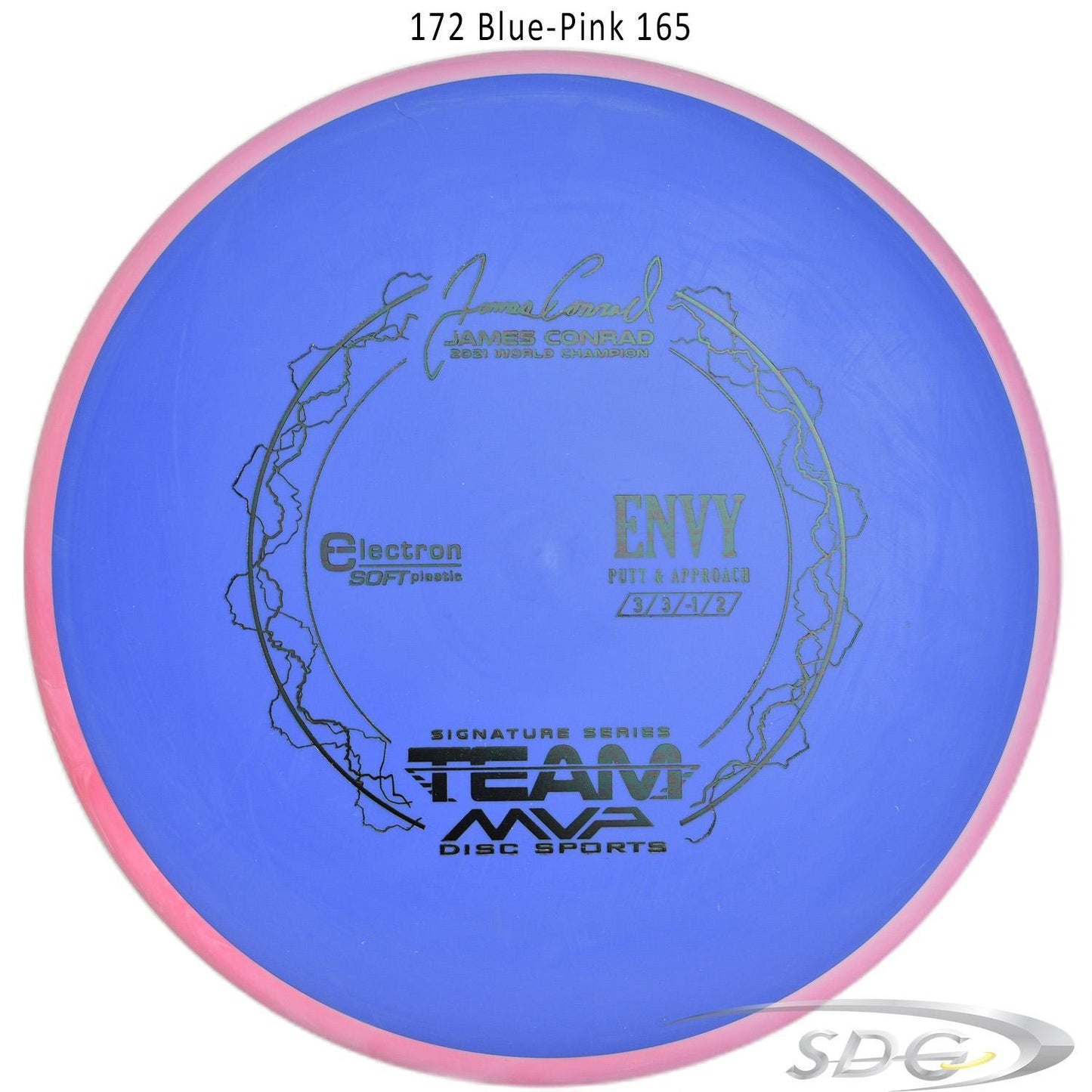 axiom-electron-envy-soft-james-conrad-signature-series-disc-golf-putter 172 Blue-Pink 165 