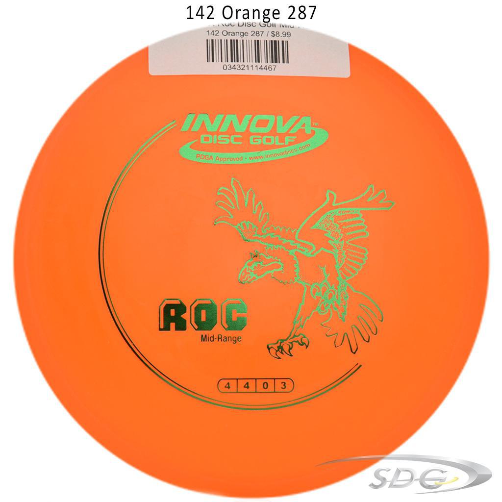 innova-dx-roc-disc-golf-mid-range 142 Orange 287 