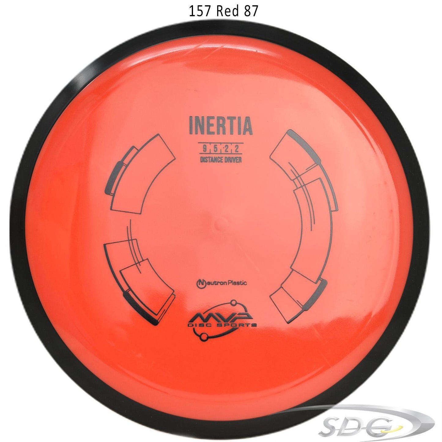 mvp-neutron-inertia-disc-golf-distance-driver 157 Red 87 