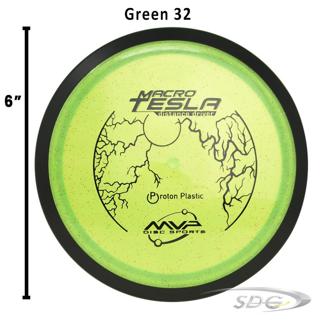 mvp-proton-tesla-macro-disc-golf-mini-marker Green 32 