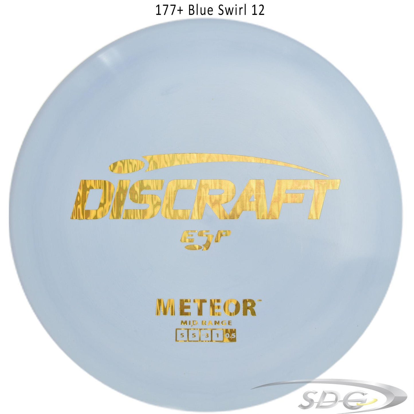 discraft-esp-meteor-disc-golf-mid-range 177+ Blue Swirl 12 