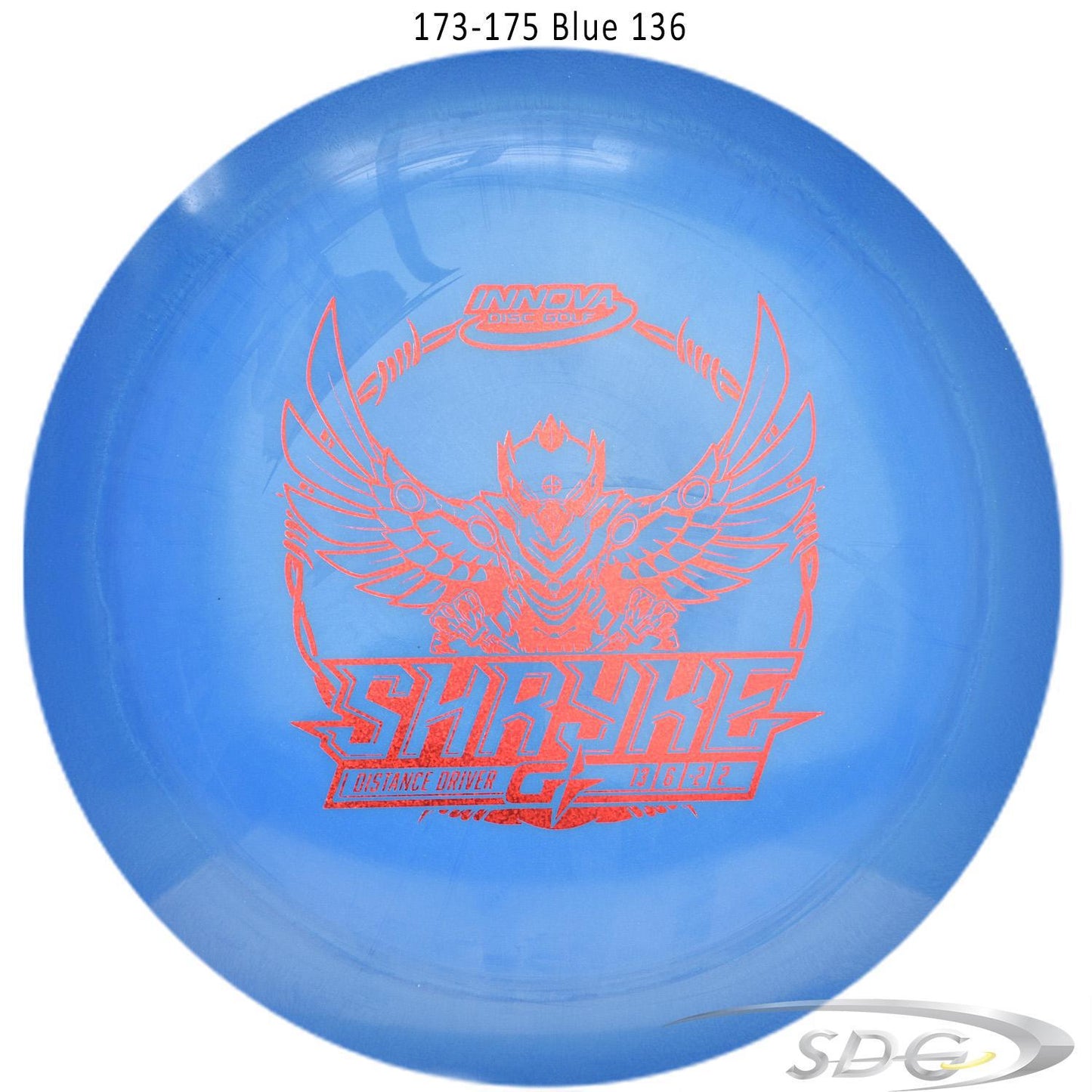 innova-gstar-shryke-disc-golf-distance-driver 173-175 Blue 136 
