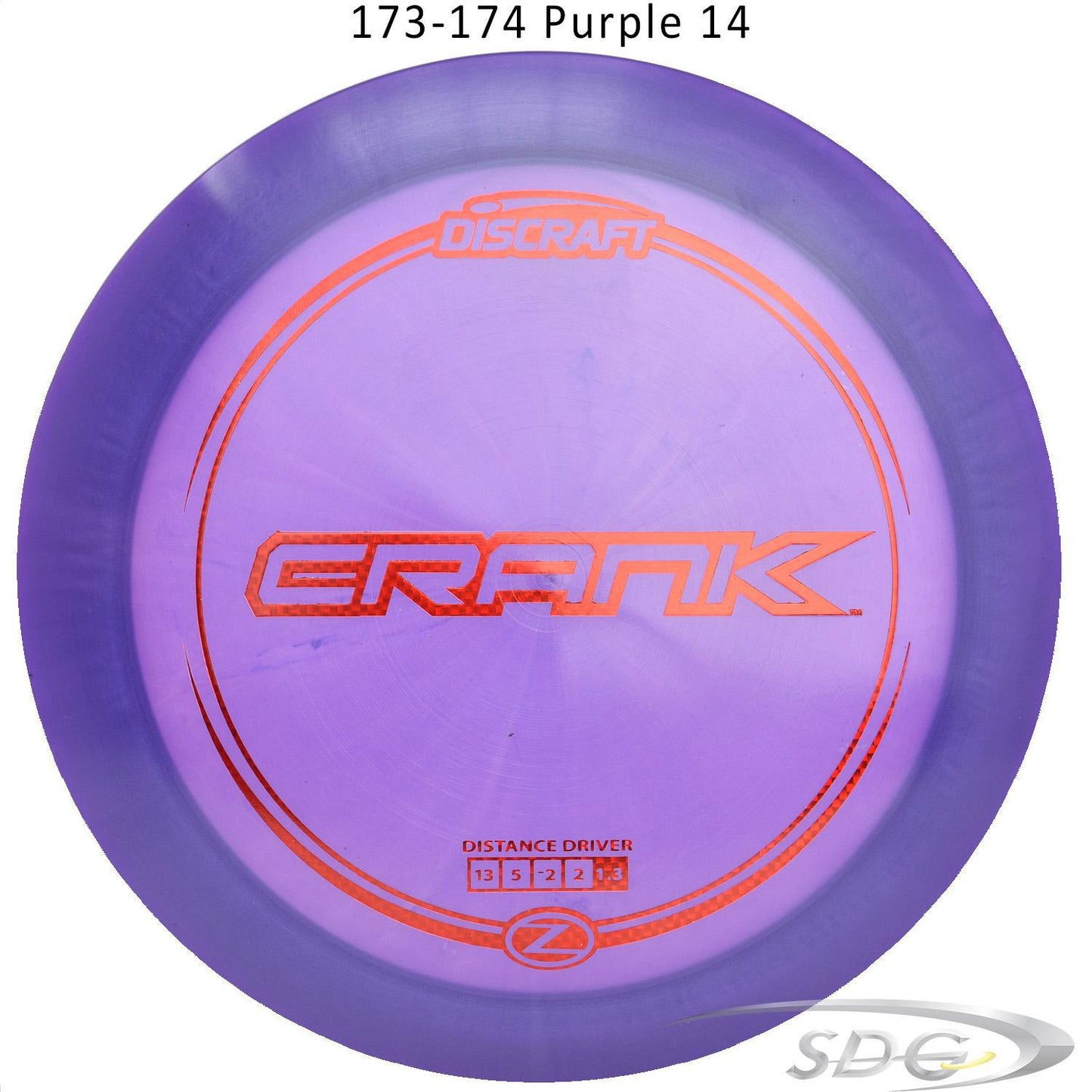 discraft-z-line-crank-disc-golf-distance-driver 173-174 Purple 14