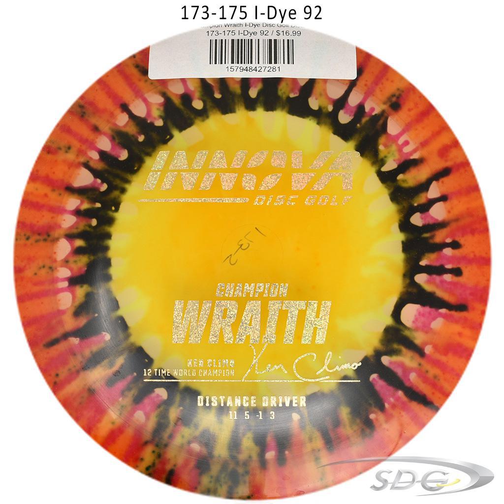 innova-champion-wraith-i-dye-disc-golf-distance-driver 173-175 I-Dye 92 