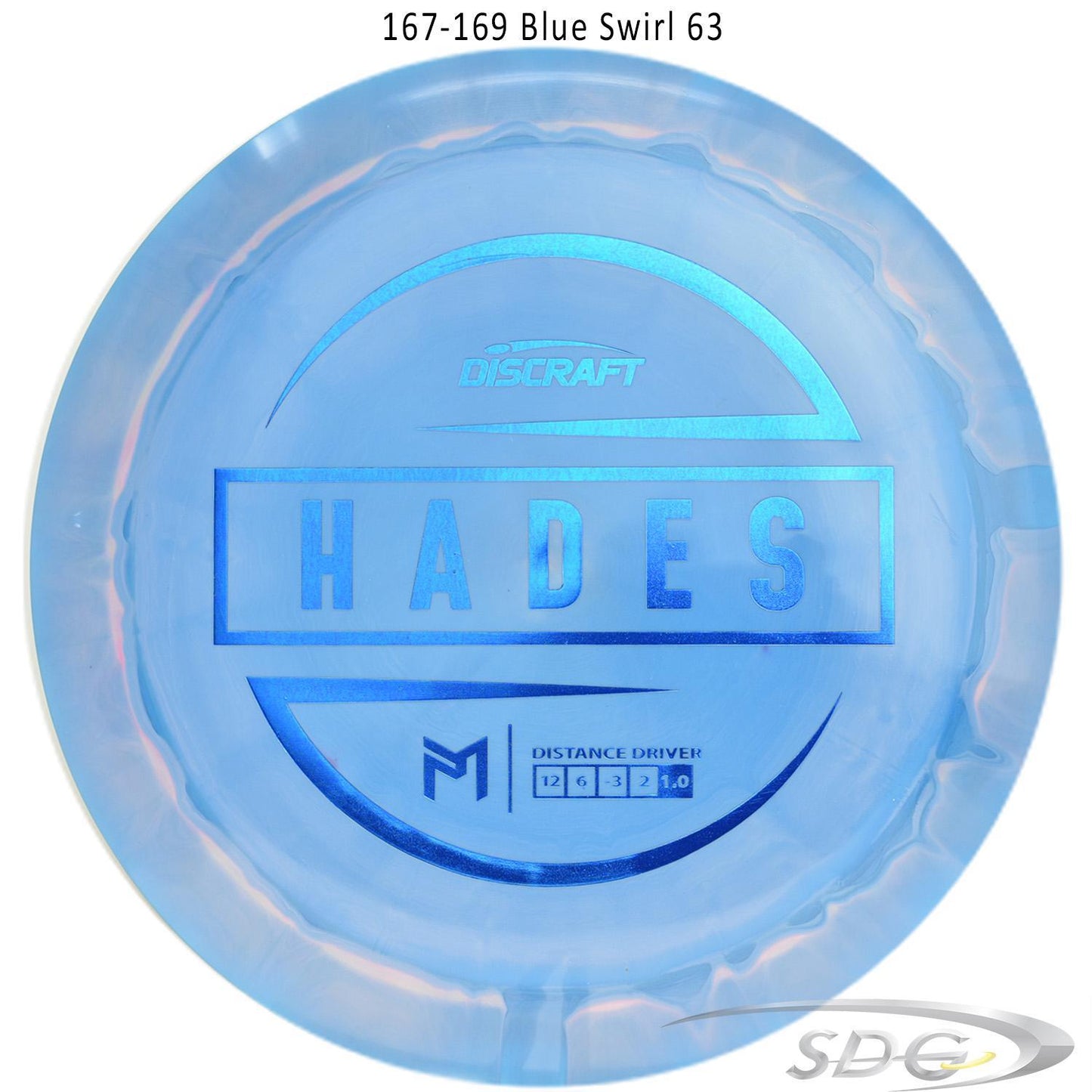 discraft-esp-hades-paul-mcbeth-signature-series-disc-golf-distance-driver 167-169 Blue Swirl 63