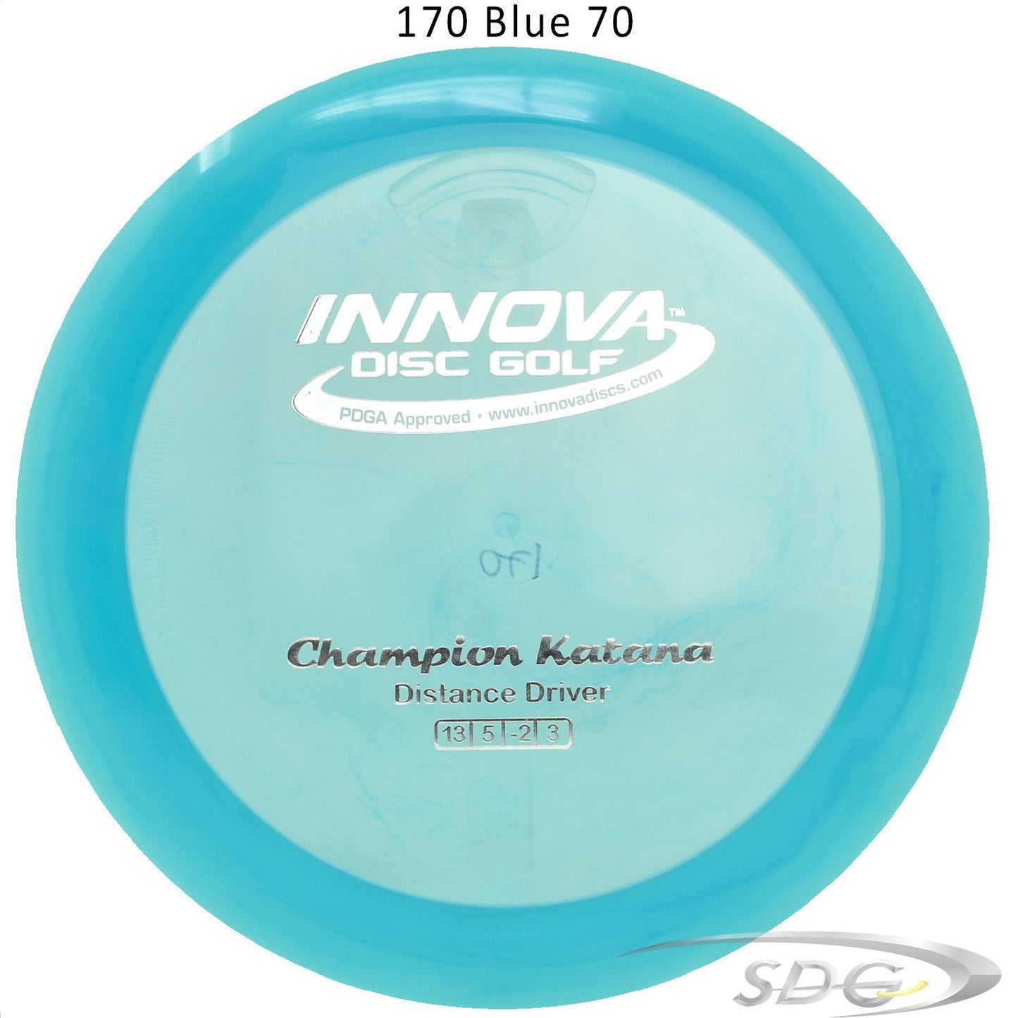 innova-champion-katana-disc-golf-distance-driver 170 Blue 70 