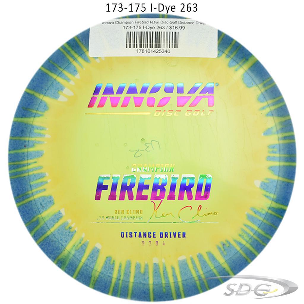 innova-champion-firebird-i-dye-disc-golf-distance-driver 173-175 I-Dye 263 