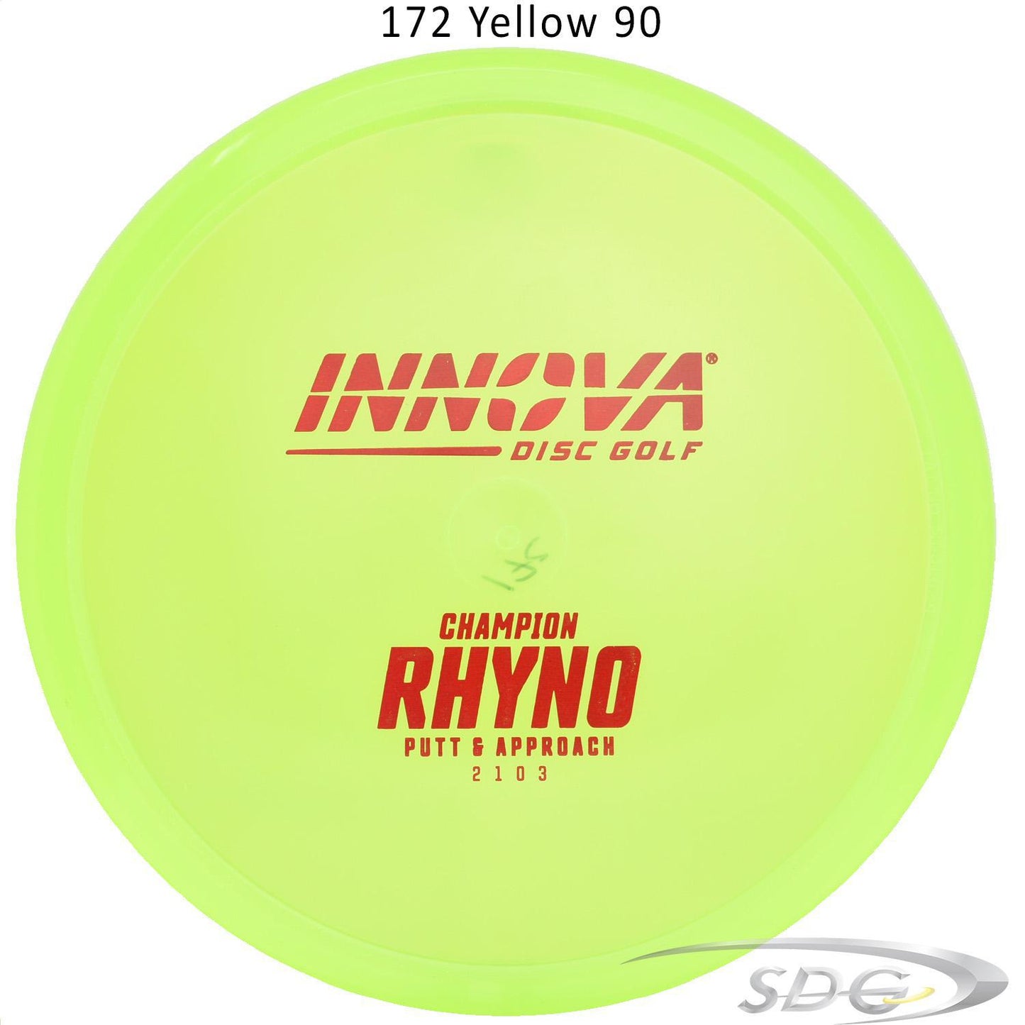 innova-champion-rhyno-disc-golf-putter 172 Yellow 90 