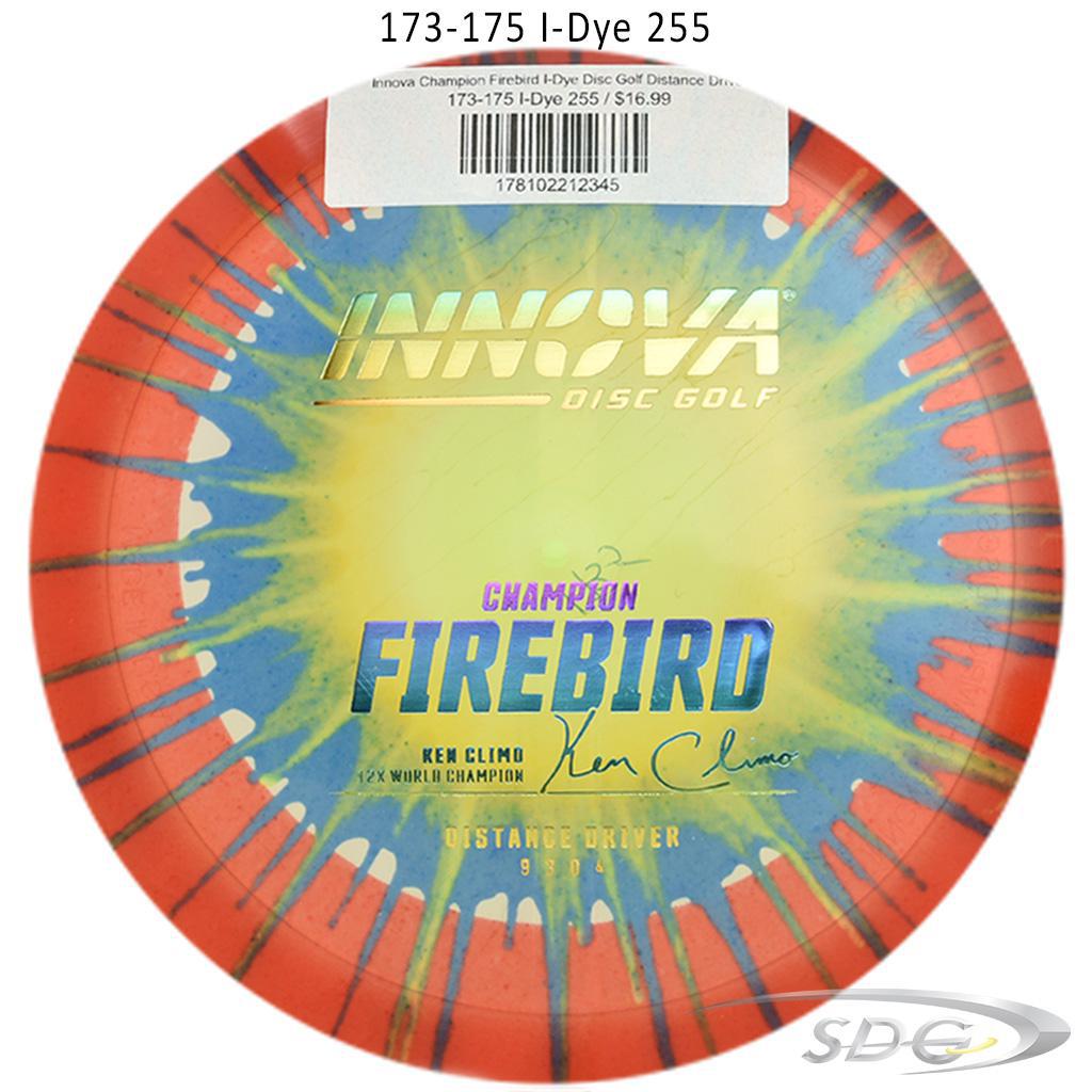 innova-champion-firebird-i-dye-disc-golf-distance-driver 173-175 I-Dye 255 