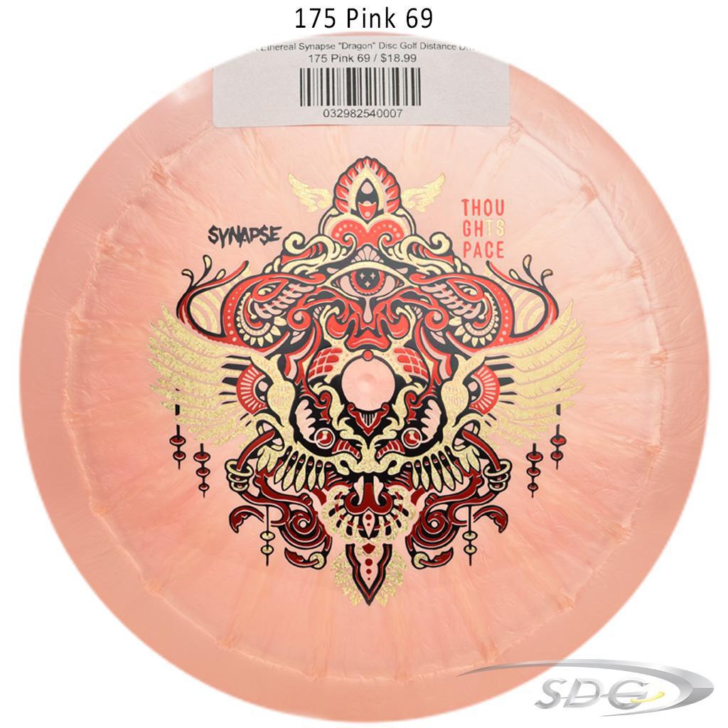 tsa-ethereal-synapse-dragon-disc-golf-distance-driver 175 Pink 69 