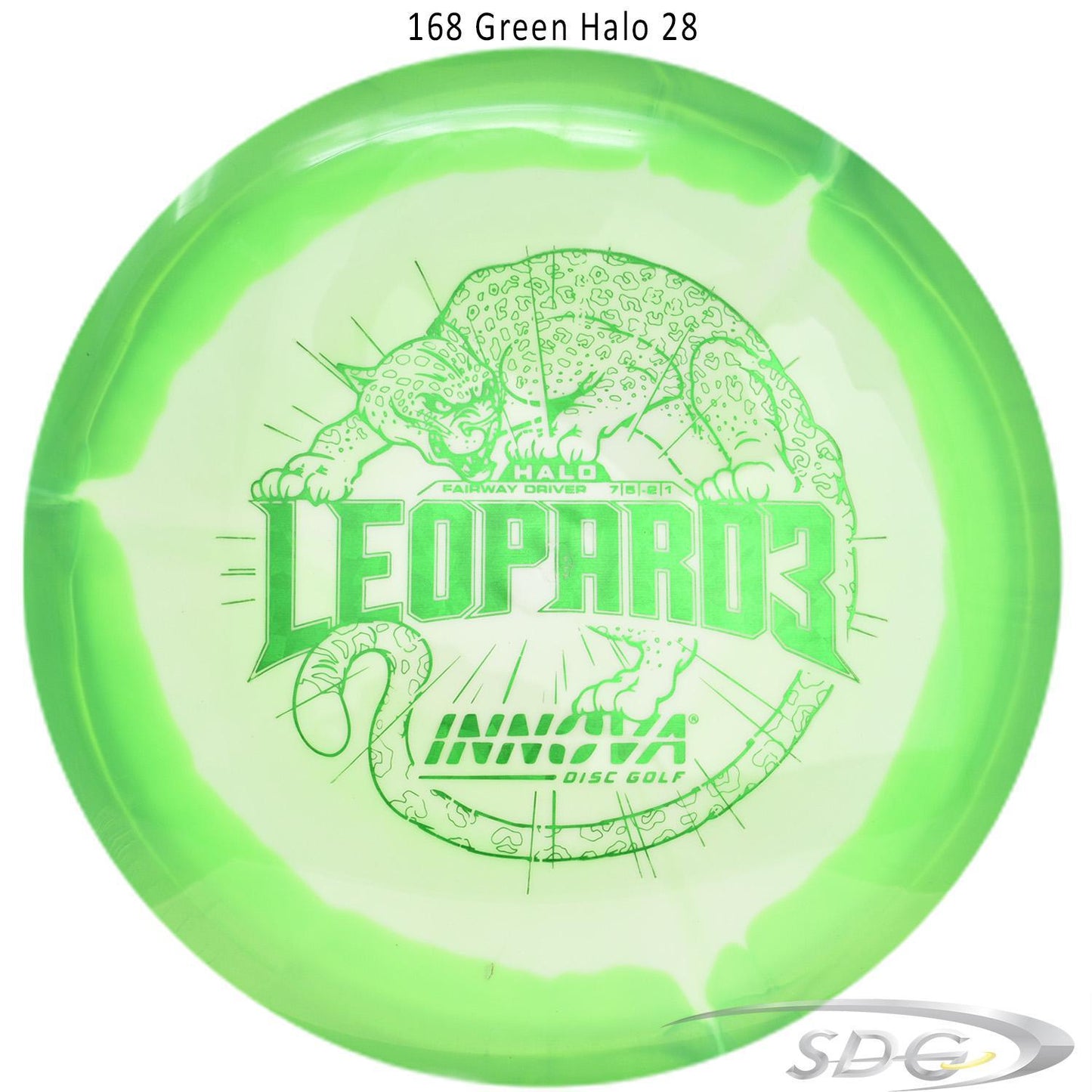 innova-halo-star-leopard3-disc-golf-fairway-driver 168 Green Halo 28 