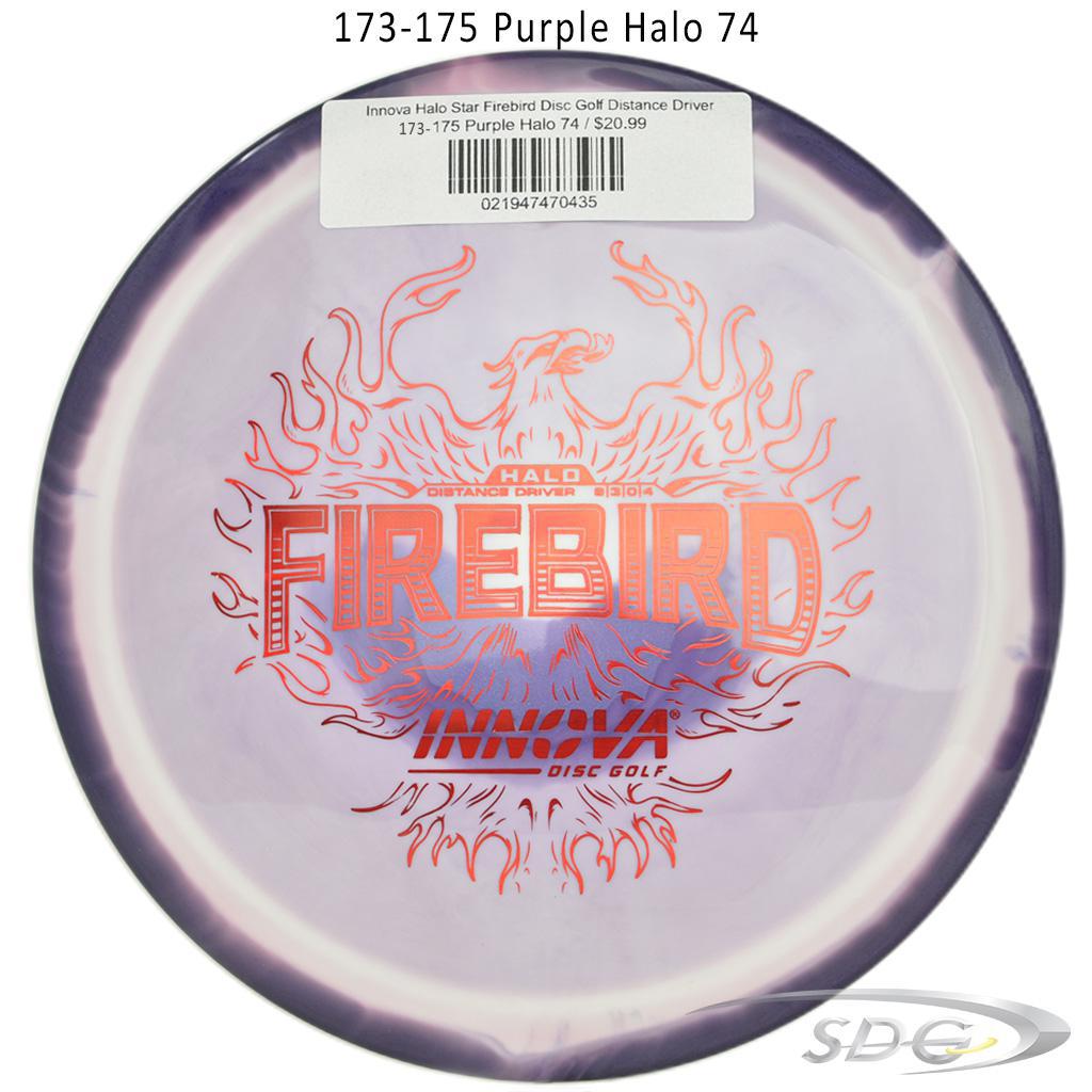 innova-halo-star-firebird-disc-golf-distance-driver 173-175 Purple Halo 74 