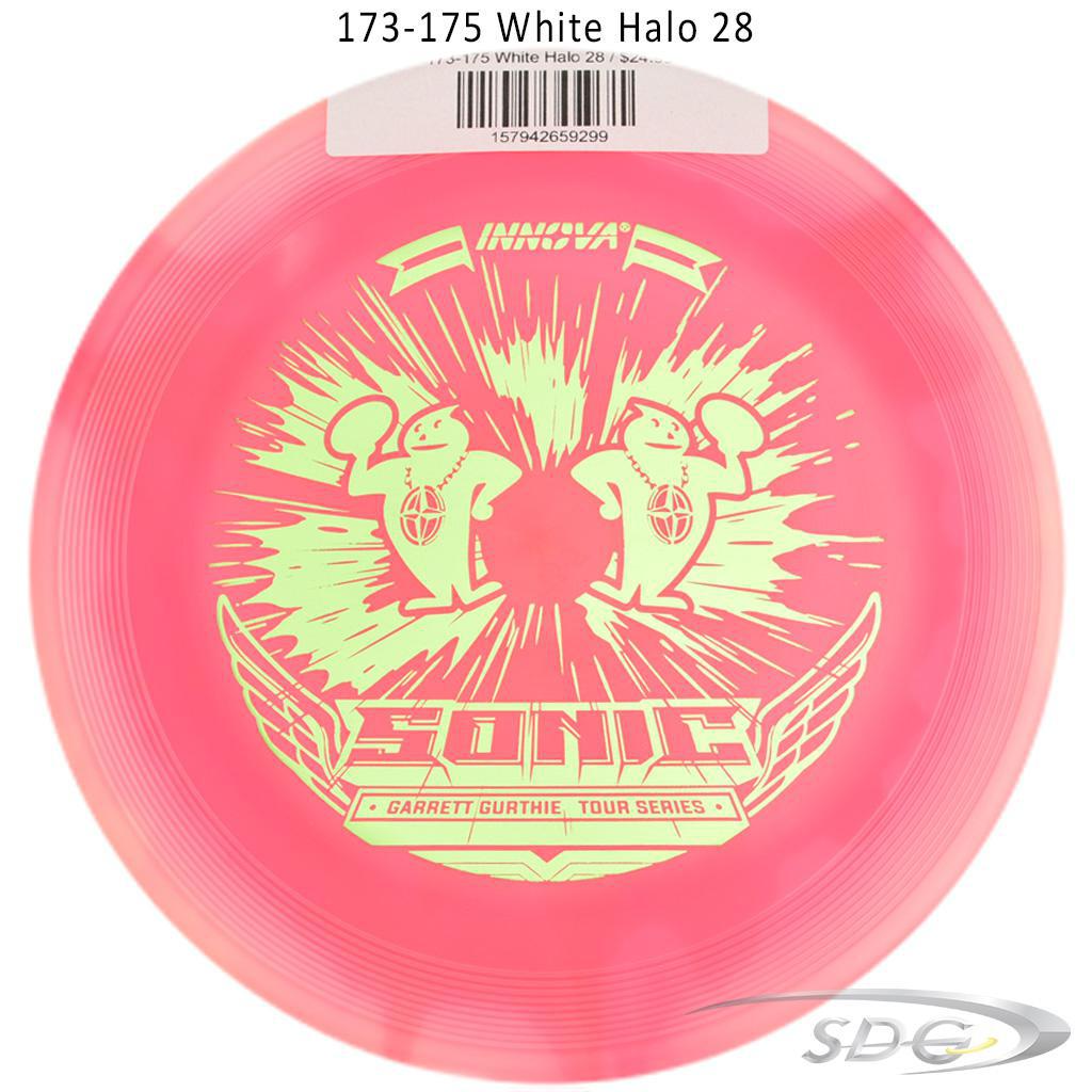 innova-halo-champion-sonic-glow-2023-garrett-gurthie-tour-series-disc-golf-putter 173-175 White Halo 28 