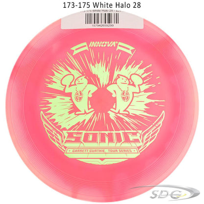 innova-halo-champion-sonic-glow-2023-garrett-gurthie-tour-series-disc-golf-putter 173-175 White Halo 28 