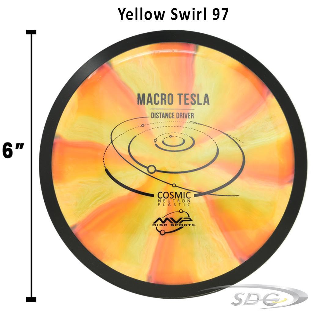 mvp-cosmic-neutron-tesla-macro-disc-golf-mini-marker Green Swirl 98 